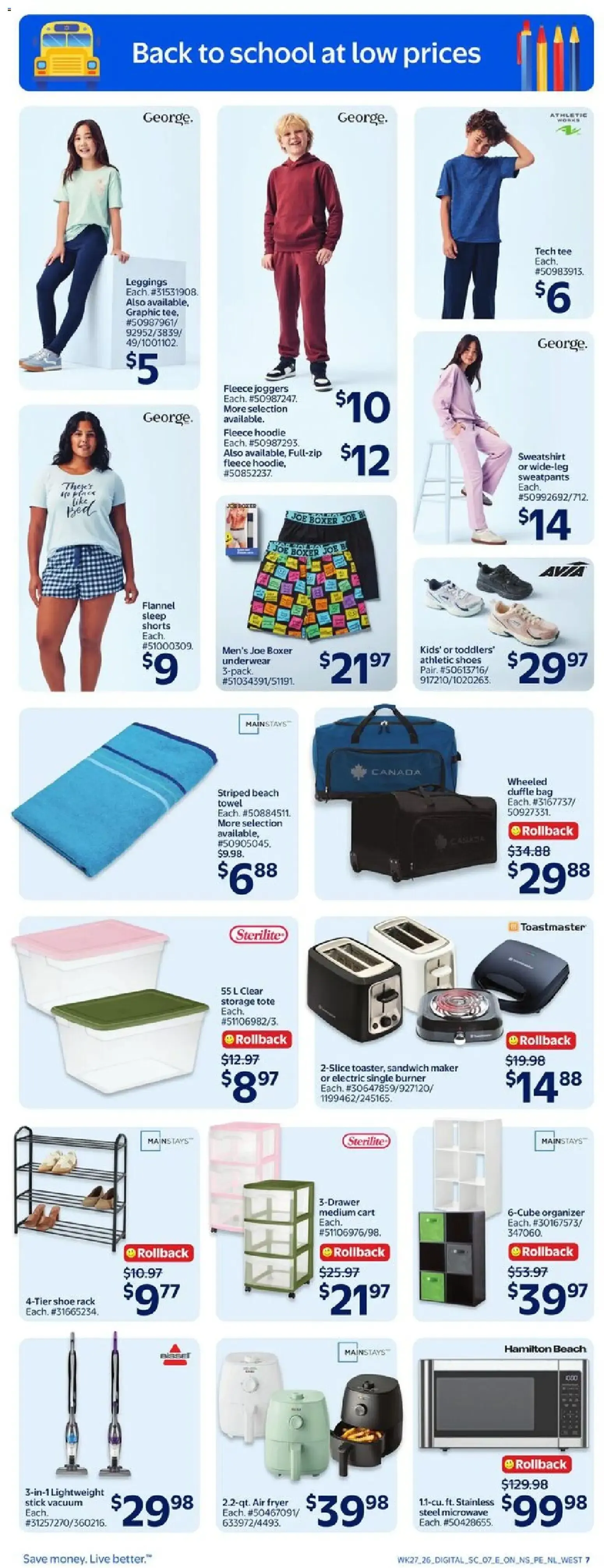 Walmart BBQ and Low Prices from July 23 to August 5 2026 - flyer page 25