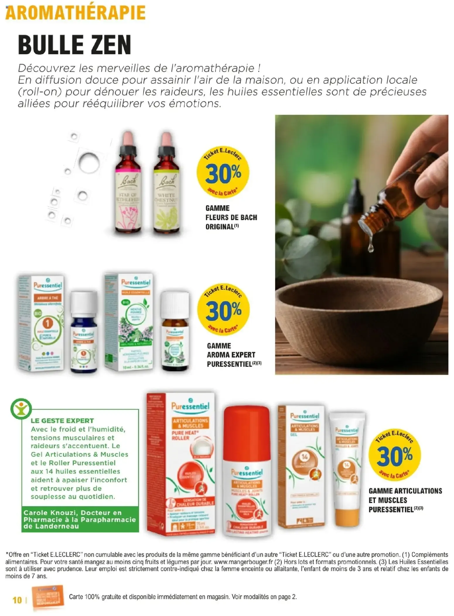 E.Leclerc Parapharmacie - Le Mag: Spécial Automne - Nos Conseils & Offres de Saison du 6 octobre au 31 octobre 2026 - Catalogue page 10