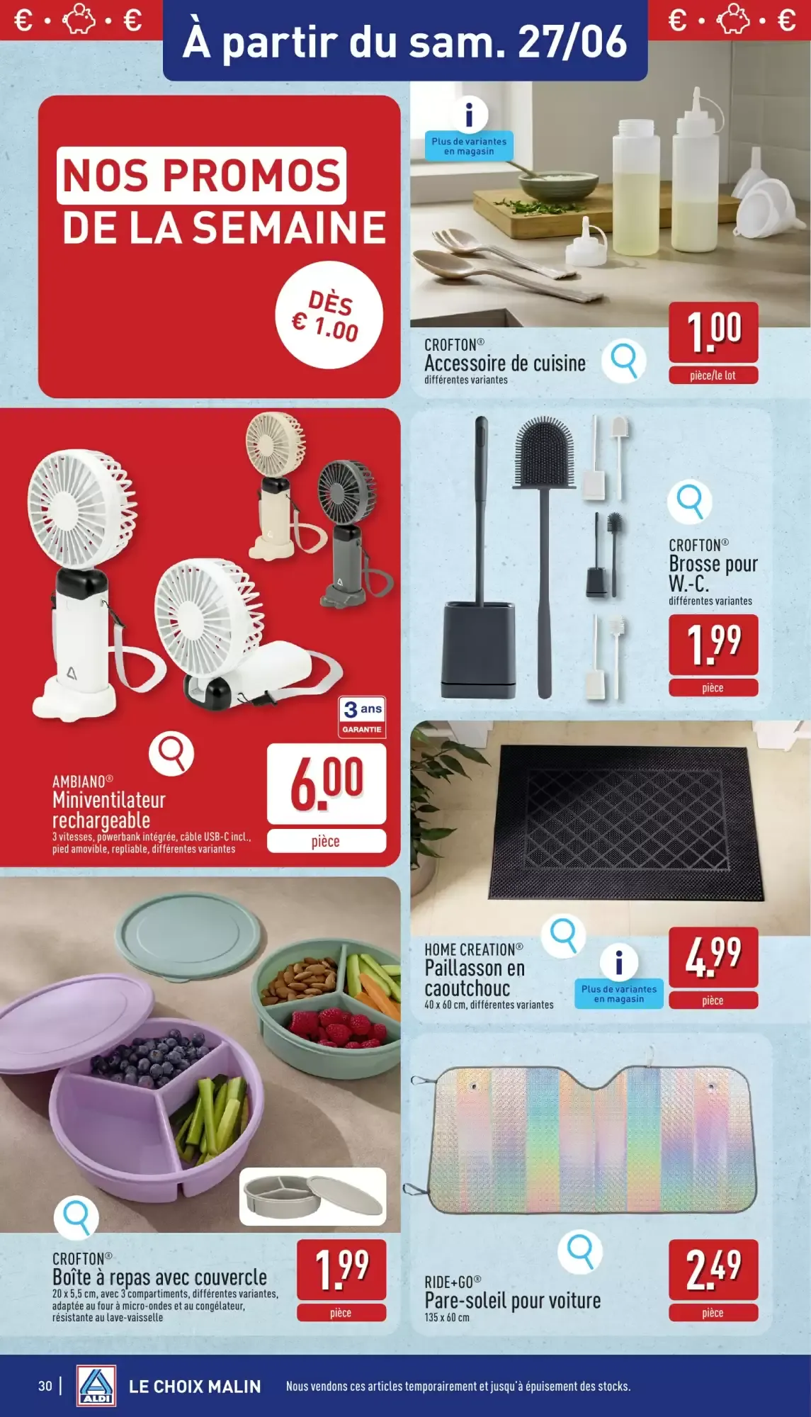 ALDI Dépliant week 26 van 22 juni tot 27 juni 2026 - folder pagina 30