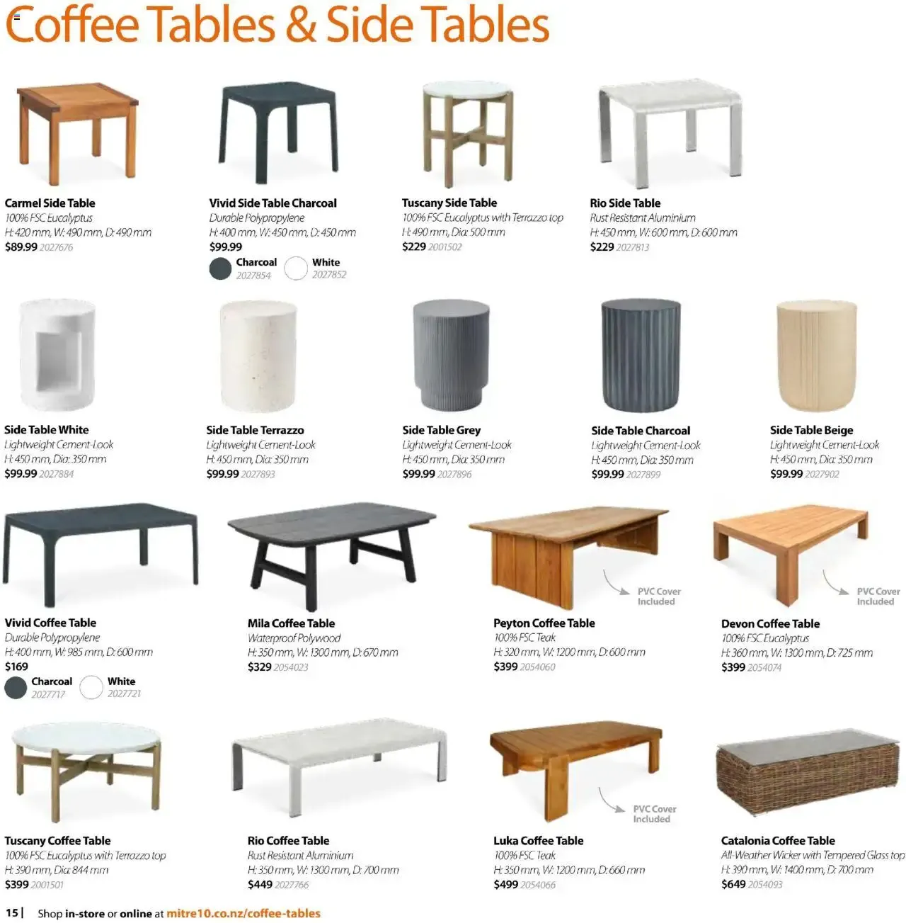 Mitre 10 Outdoor Living 2025 - 2026 Collection from 16 October to 31 December 2026 - Catalogue Page 18