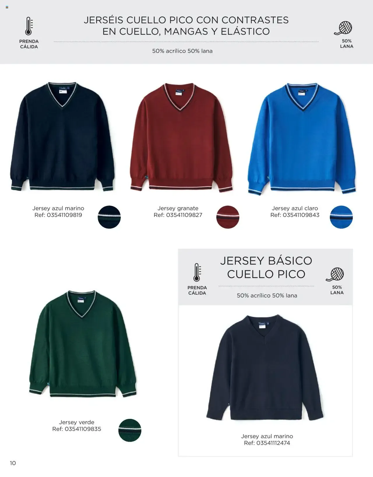 Catálogo de El Corte Inglés Uniformes 22 de abril al 31 de diciembre 2026 - Página 10