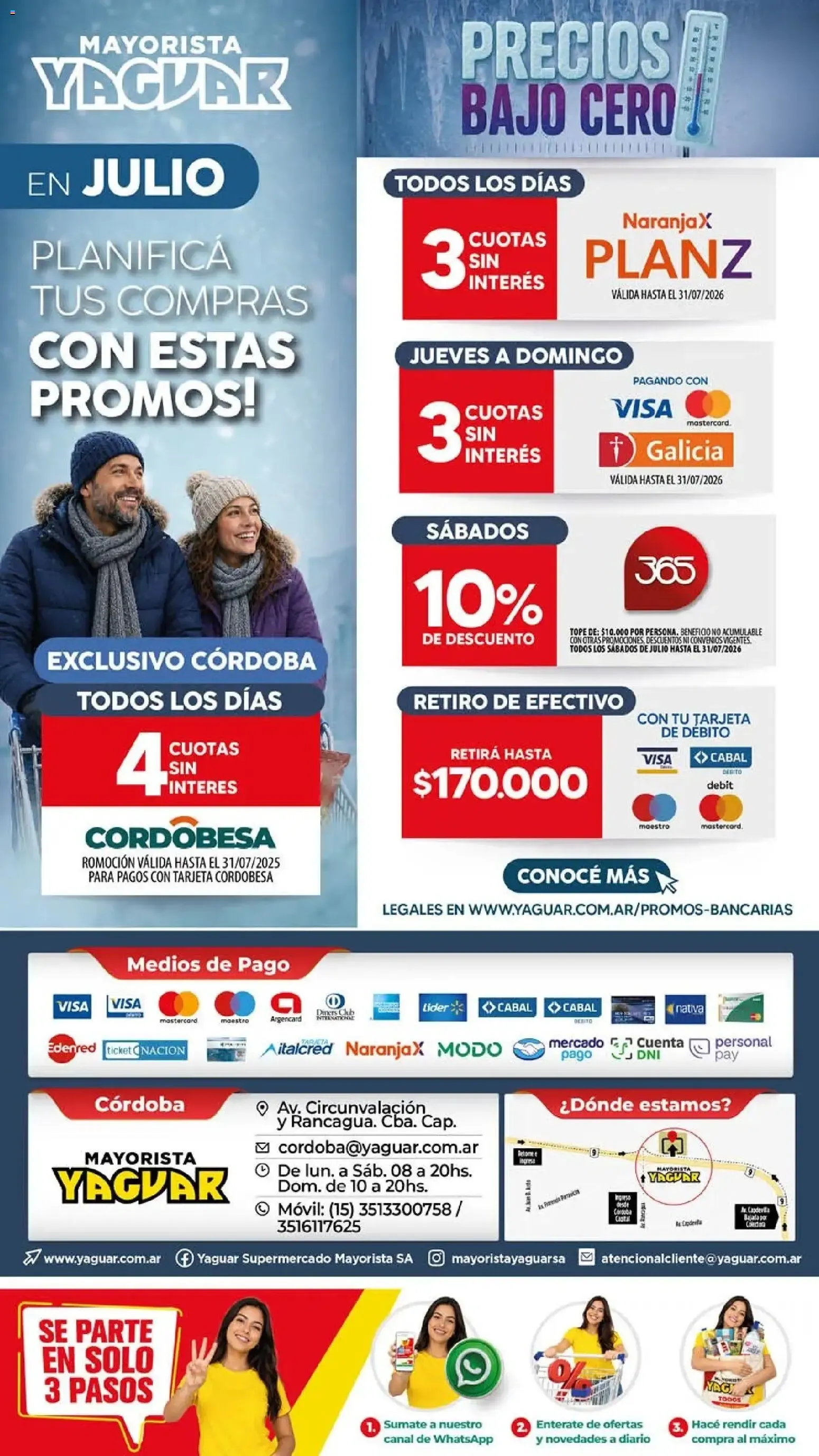 Ofertas de Yaguar - Oferta Semanal Córdoba del 20/07/2026 - 26/07/2026 20 de julio al 26 de julio 2026 - Página 19 del catálogo