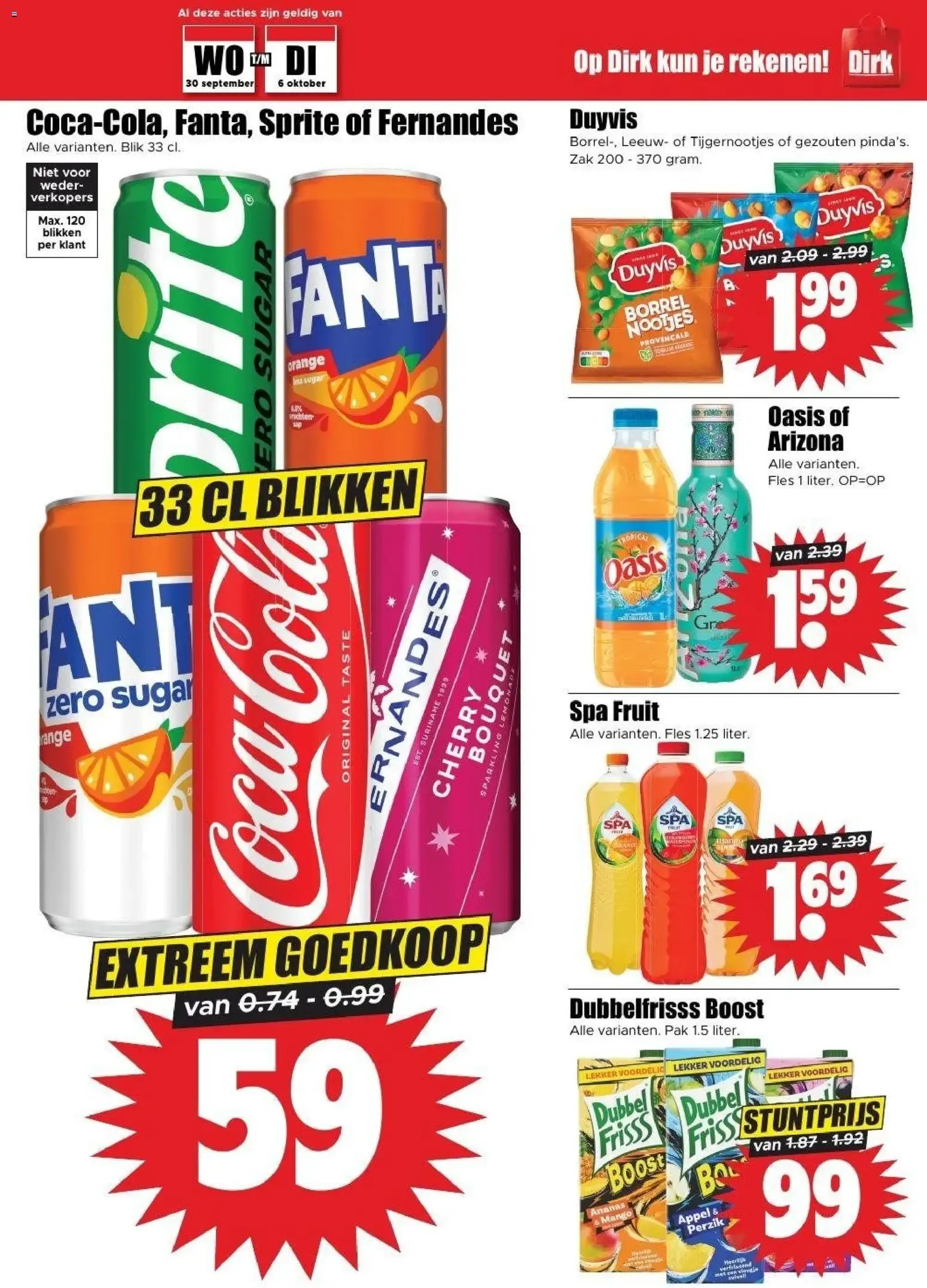 Dirk | Robijn wasverzachter aanbieding van 30 september tot 6 oktober 2026 - Folder pagina 15