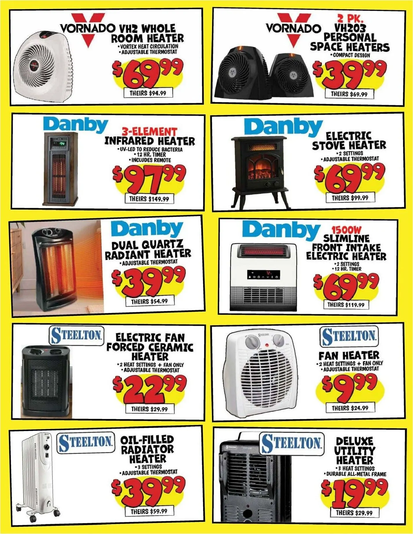 Weekly ad Current Ollie's - Heater Deals leaflet valid from Saturday 10/24/2026 to Saturday 10/31/2026 from October 24 to October 31 2026 - Page 2