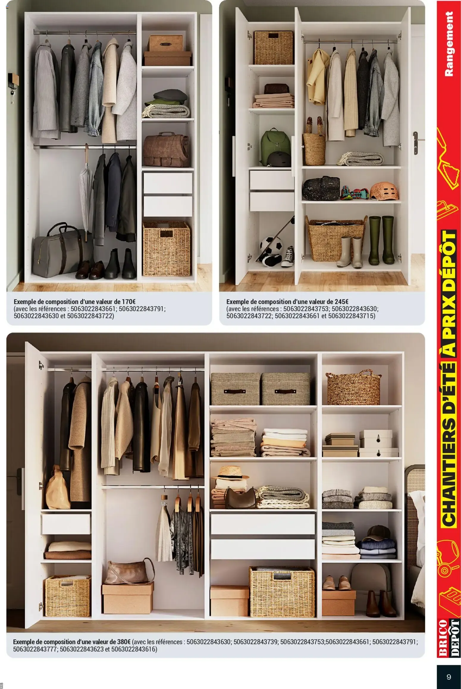 Brico Dépôt catalogue à partir du 17/07/2026 - promo en ligne du 17 juillet au 30 juillet 2026 - Catalogue page 9