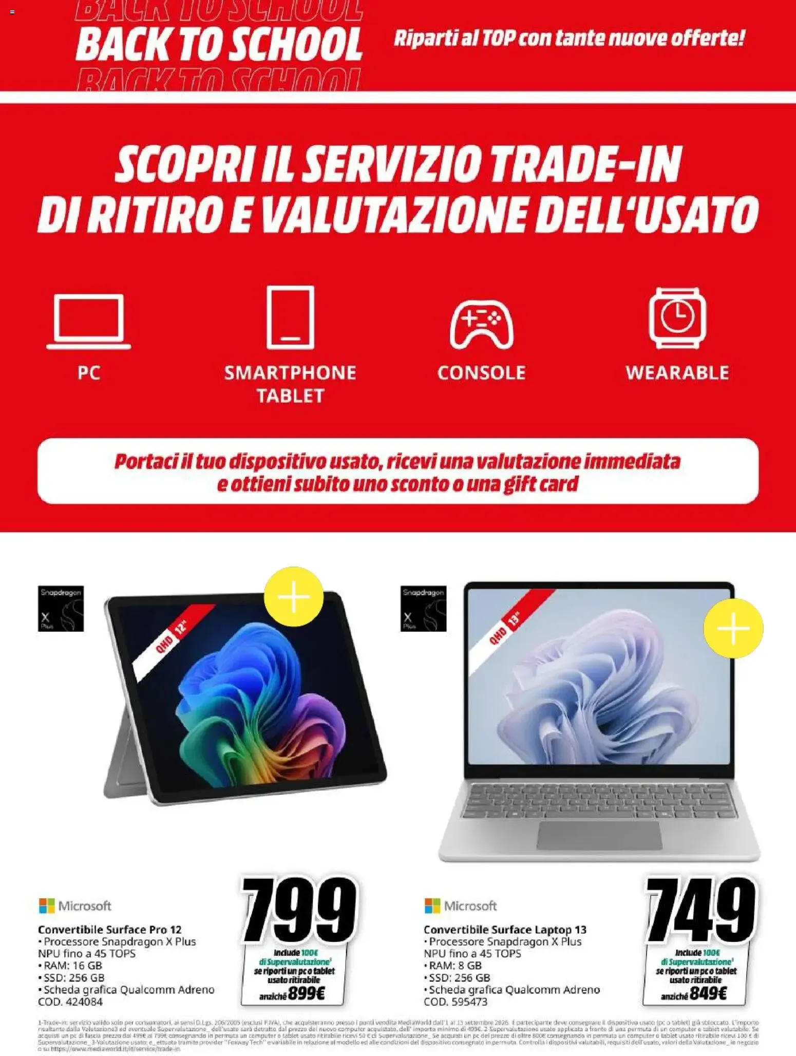 Media World: BACK TO SCHOOL - Ofertas de regreso a clases da 1 settembre a 13 settembre di 2026 - Pagina del volantino 2
