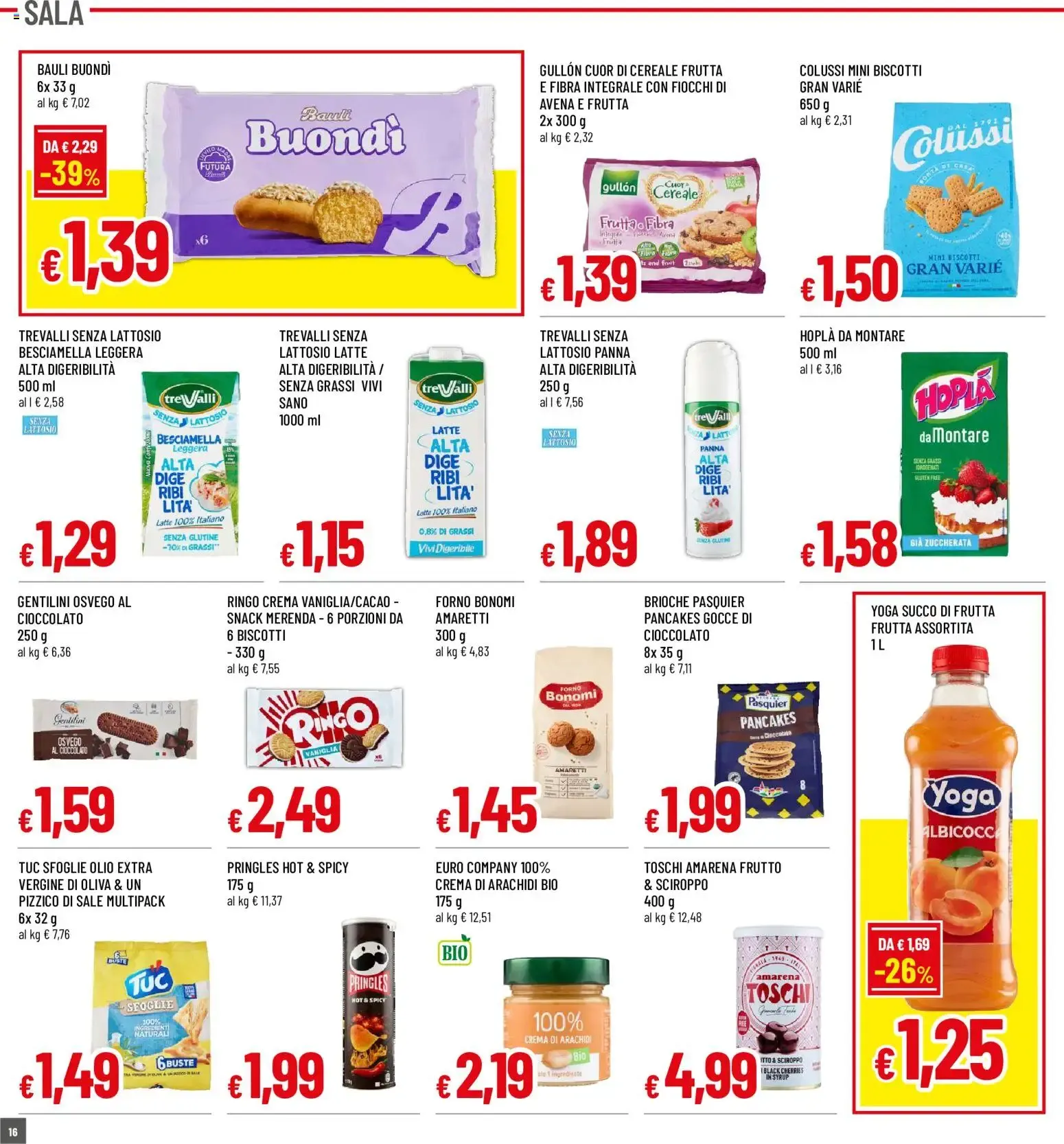 Famila: Offerte d'Agosto da 10 agosto a 19 agosto di 2026 - Pagina del volantino 16