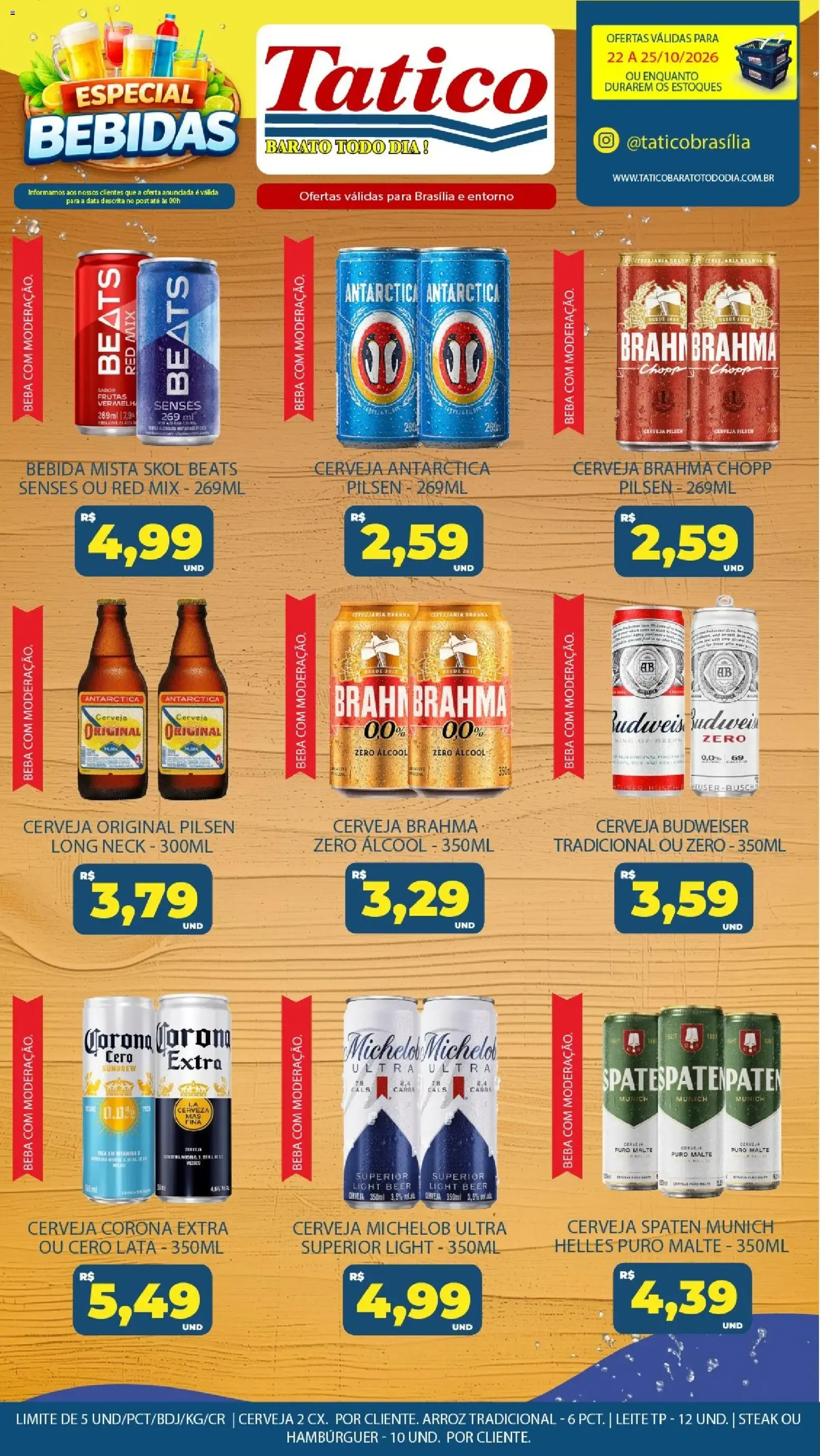 Encarte de Tatico ofertas Fim de Semana de 22/10/2026 | Promoções Online 22 de outubro até 25 de outubro 2026 - Pagina 5