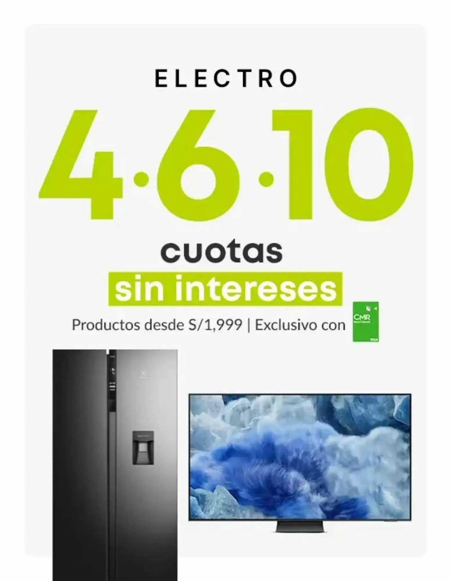 Catalogo de Electro: Cuotas sin Intereses 16 de setiembre al 1 de octubre 2026 - Pag 1