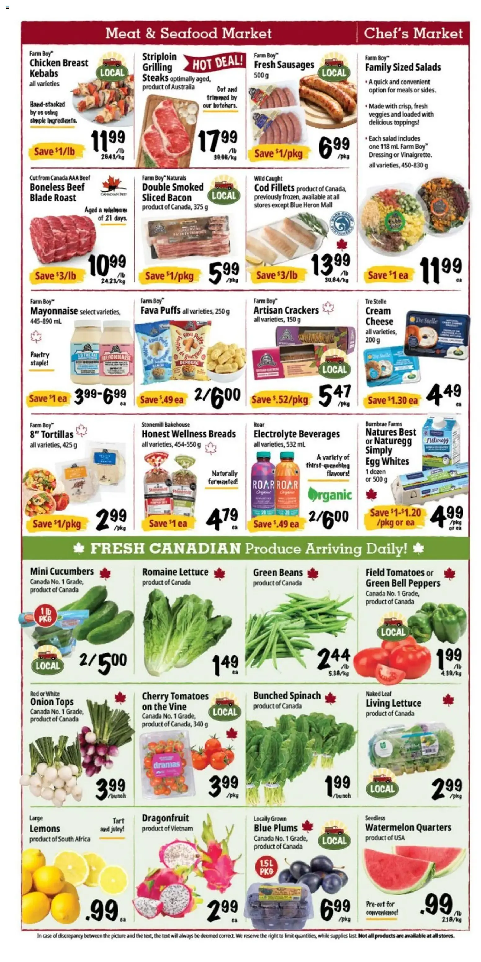 Farm Boy weekly flyer / circulaire from Aug 13, 2026 > weekly specials & deals from August 13 to August 19 2026 - flyer page 2