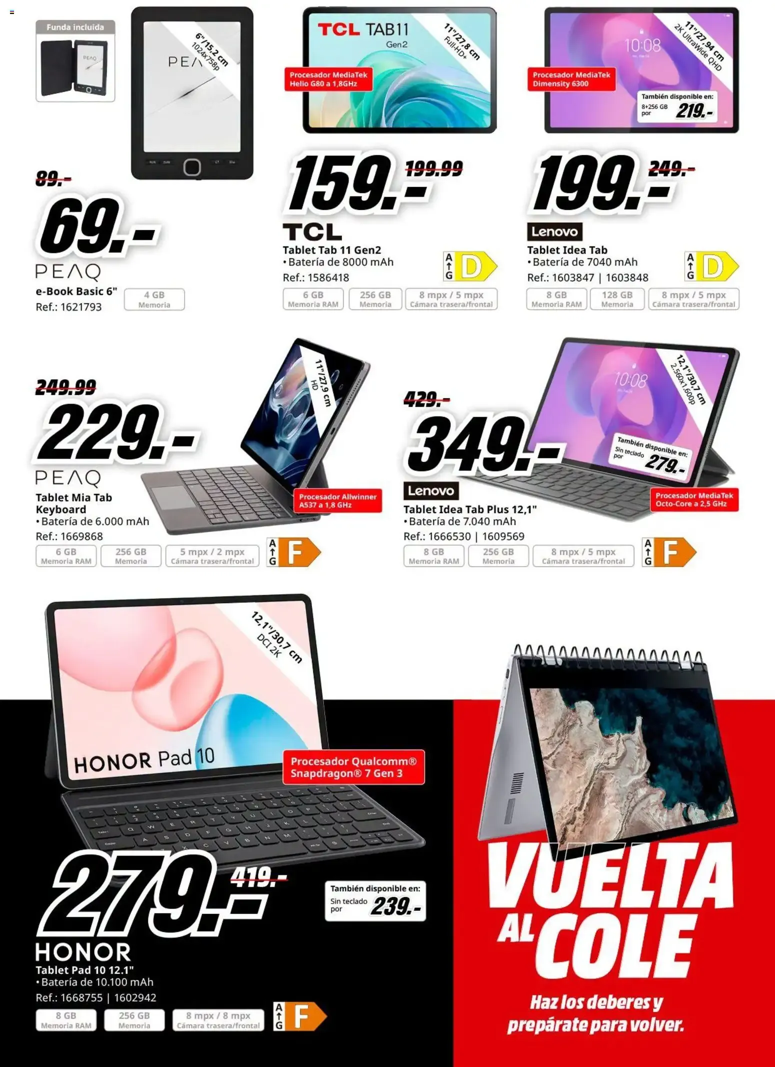 Catálogo de Media Markt Vuelta al Cole 26/08/2026 - 07/09/2026 26 de agosto al 7 de septiembre 2026 - Página 35