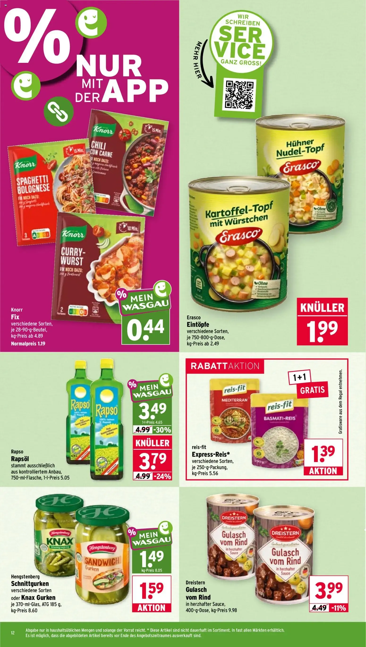 Wasgau Prospekt (ab 24.08.2026) zum Blättern von 24. August bis 29. August 2026 - Prospekt seite 12