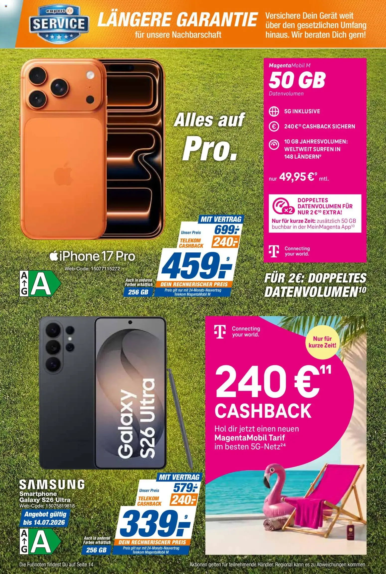 Expert Technikmarkt: Las Mejores Ofertas del Verano y Mundial FIFA 2026 von 1. Juli bis 31. Juli 2026 - Prospekt seite 7