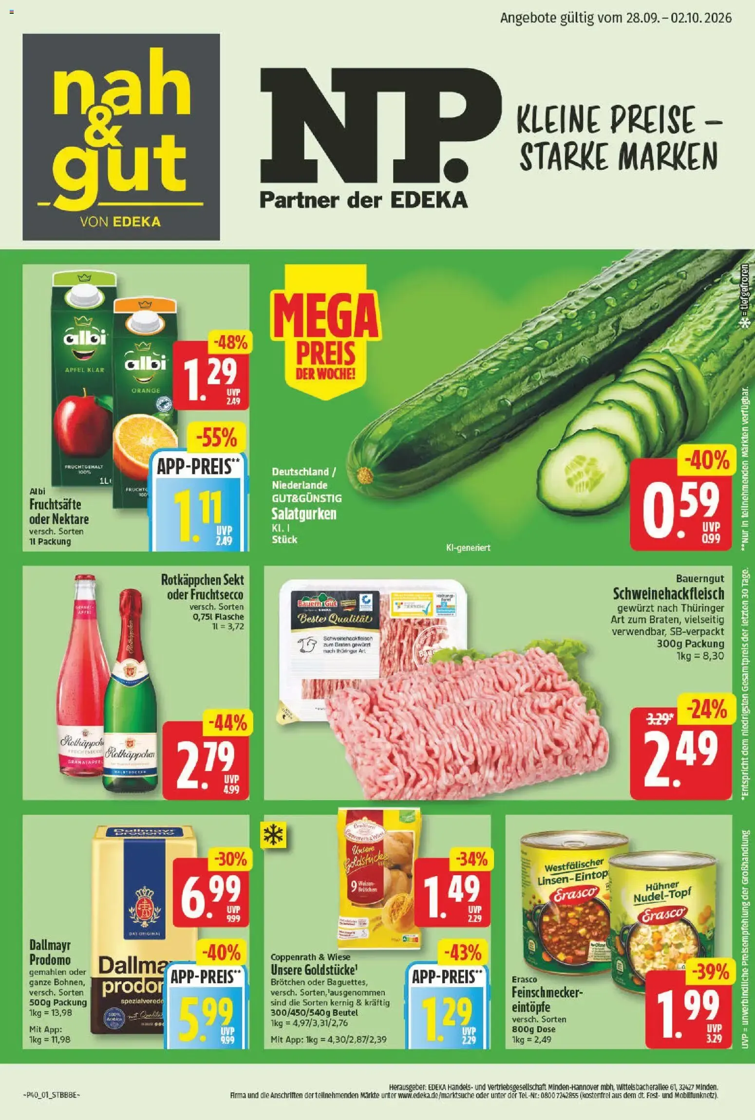 NP Discount Prospekt (ab 28.09.2026) zum Blättern