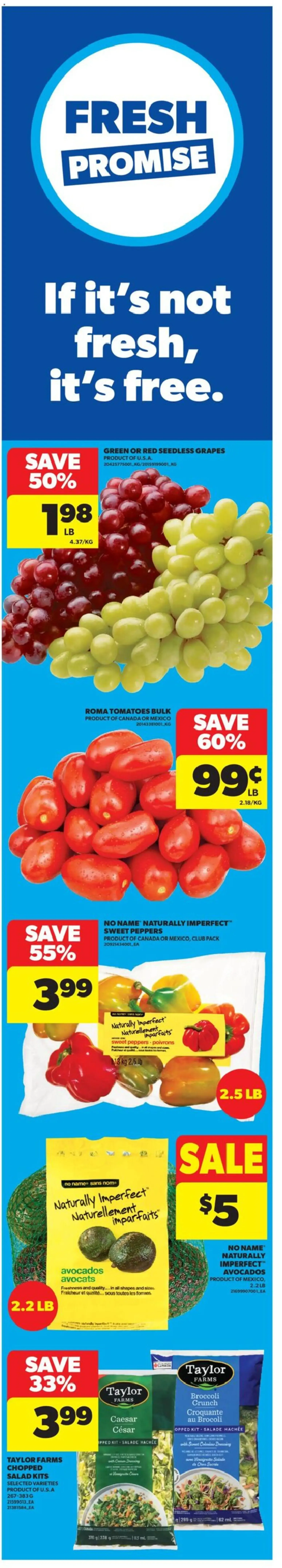 Fresh Promise from August 6 to August 12 2026 - flyer page 1