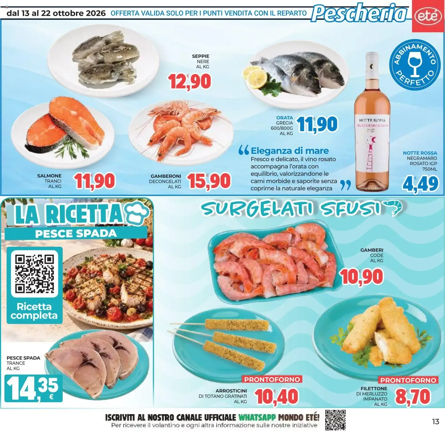 Eté volantino dal 13/10/2026 - online Offerte da 13 ottobre a 22 ottobre di 2026 - Pagina del volantino 13
