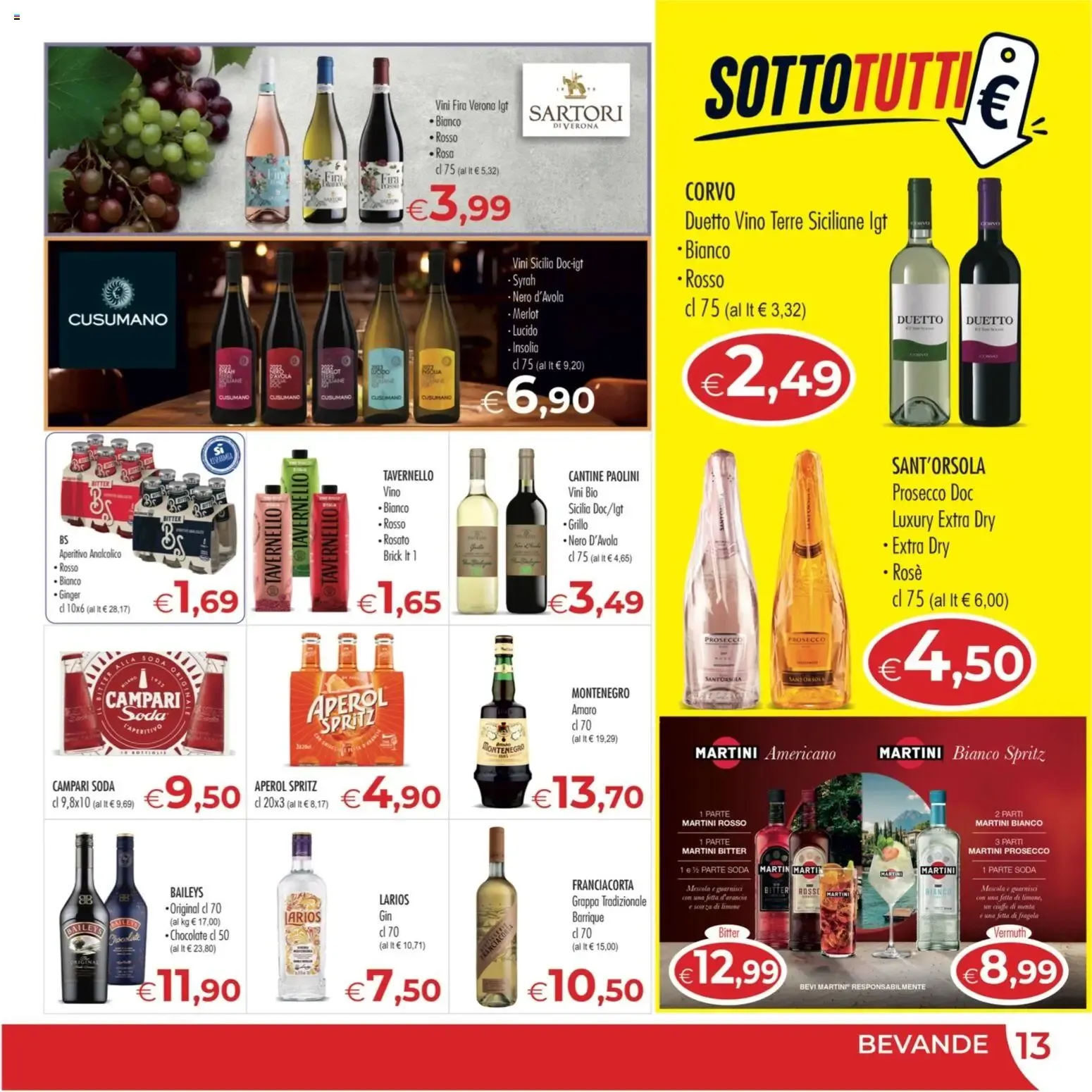 MerSi Supermercati volantino dal 01/07/2026 - online Offerte da 1 luglio a 14 luglio di 2026 - Pagina del volantino 13