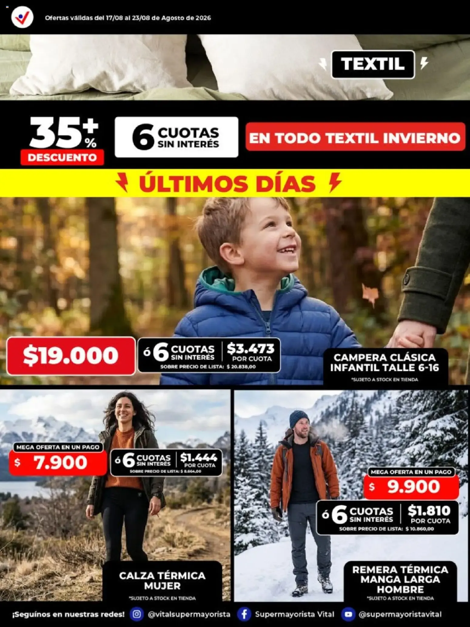 Ofertas de Vital Supermayorista - Ofertas de Smart TVs 17 de agosto al 23 de agosto 2026 - Página 4 del catálogo