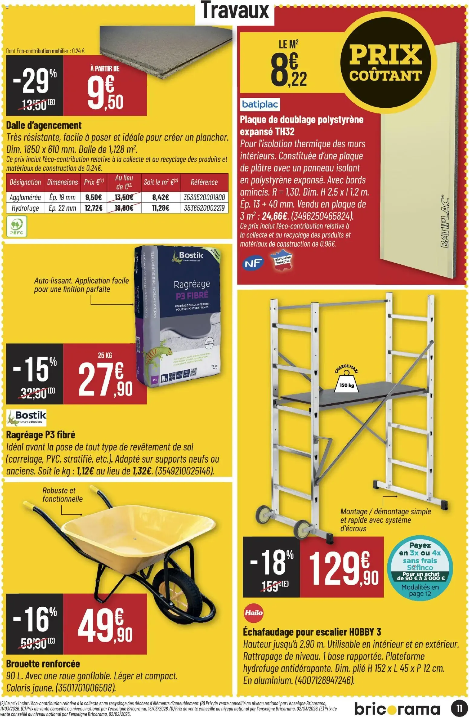 Bricorama catalogue à partir du 17/06/2026 - promo en ligne du 17 juin au 28 juin 2026 - Catalogue page 11
