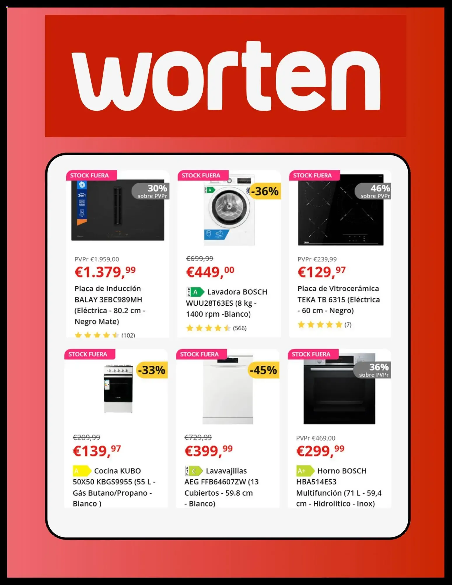 Catálogo de Worten ¡STOCK FUERA! 14 de julio al 20 de julio 2026 - Página 6