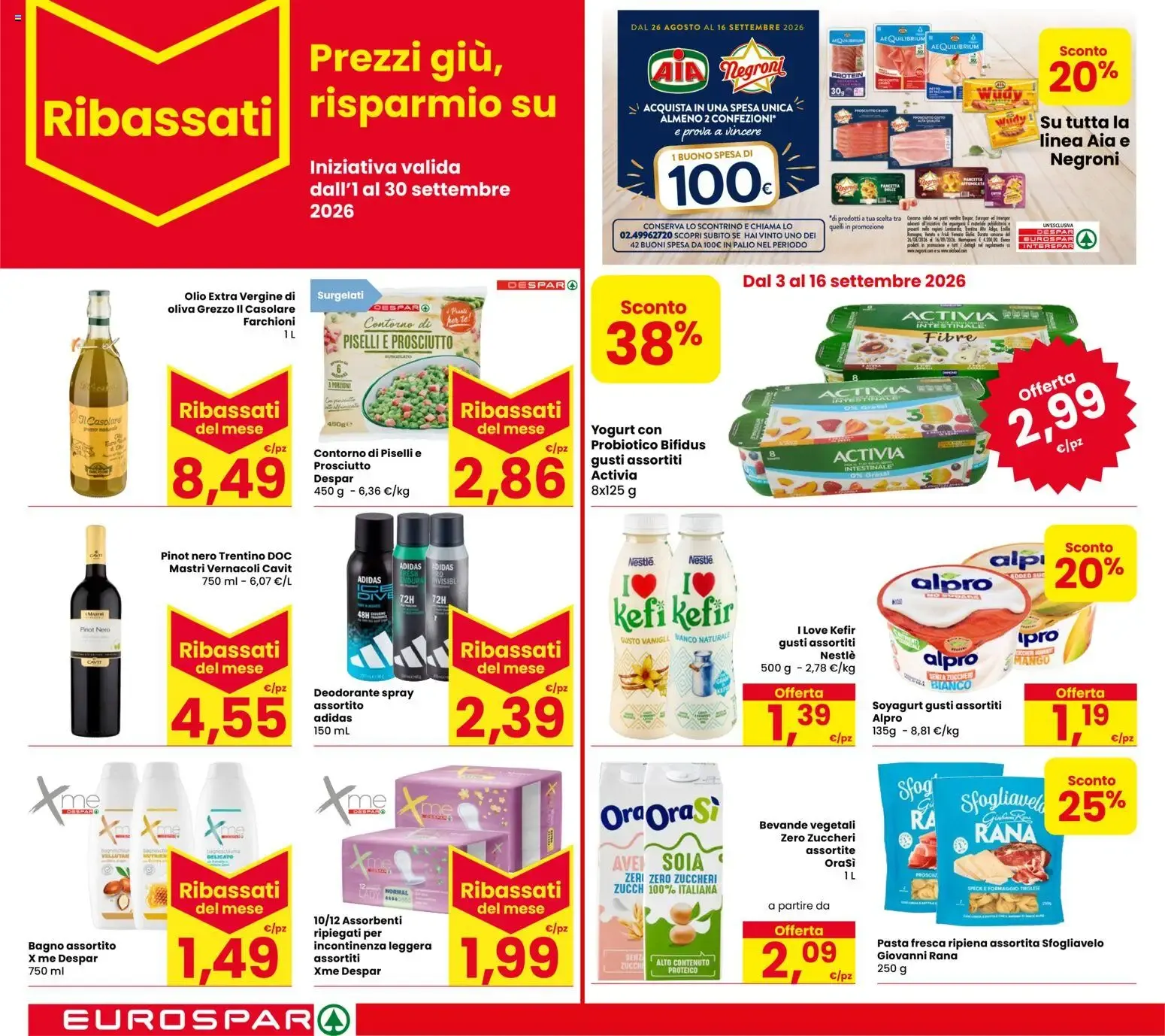Nuovo Eurospar volantino dal 03/09/2026 > offerte anteprima 🛍️ da 3 settembre a 16 settembre di 2026 - Pagina del volantino 12