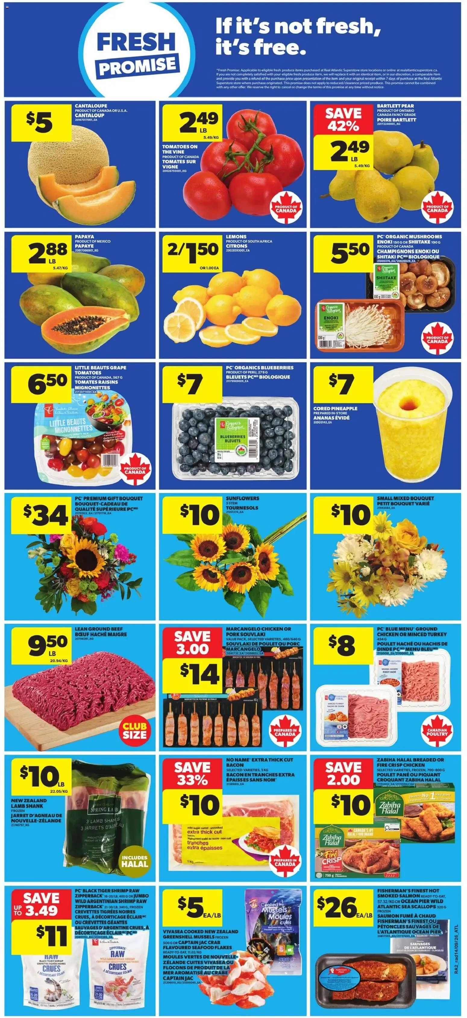Atlantic Superstore weekly flyer / circulaire from Sep 17, 2026 > weekly specials & deals from September 17 to September 23 2026 - flyer page 4