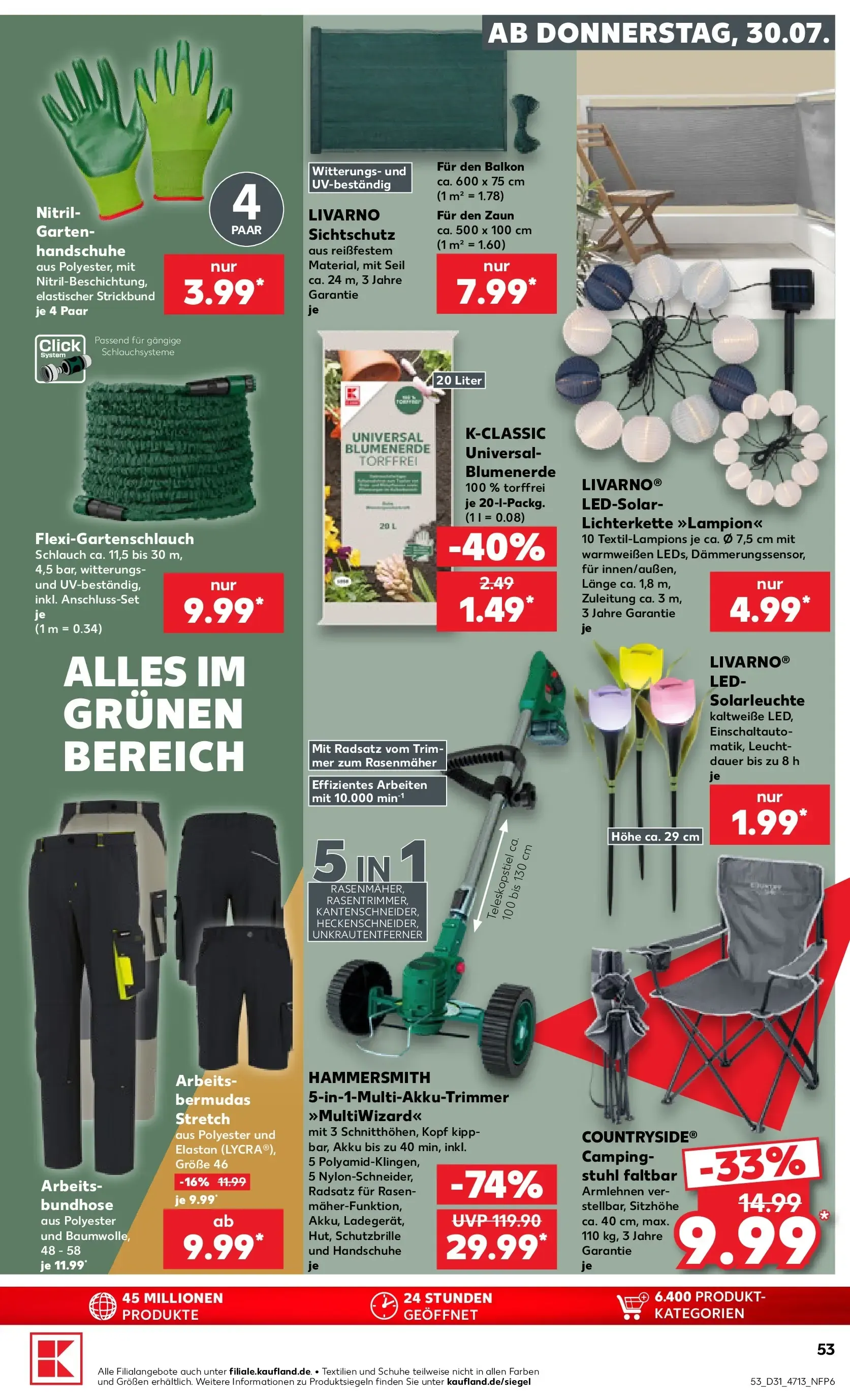Prospekt Kaufland ab 30.07.2026 » Angebote Online zum Blättern von 30. Juli bis 5. August 2026 - Prospekt seite 53