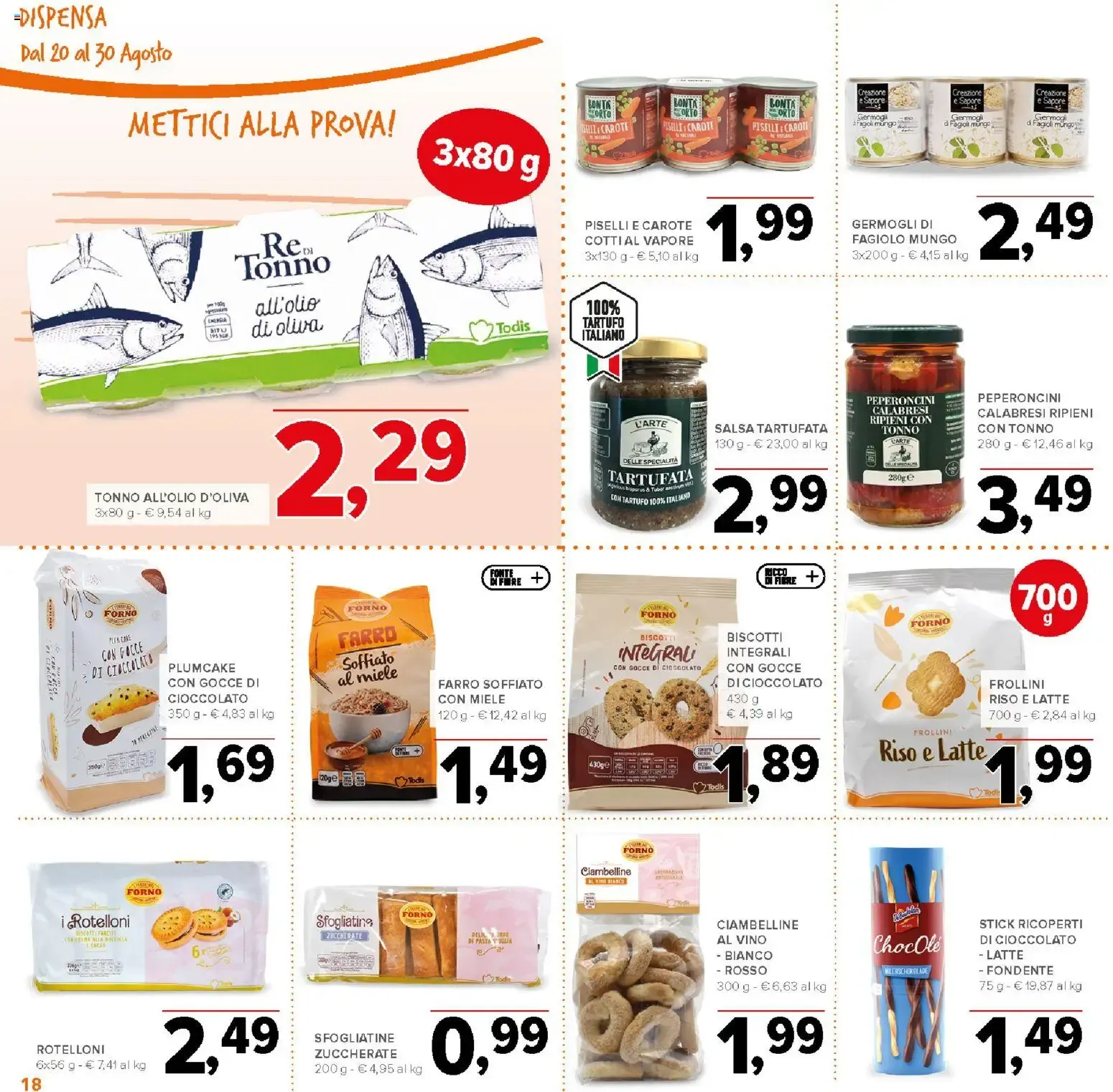 Nuovo Todis volantino dal 20/08/2026 > offerte anteprima 🛍️ da 20 agosto a 30 agosto di 2026 - Pagina del volantino 18