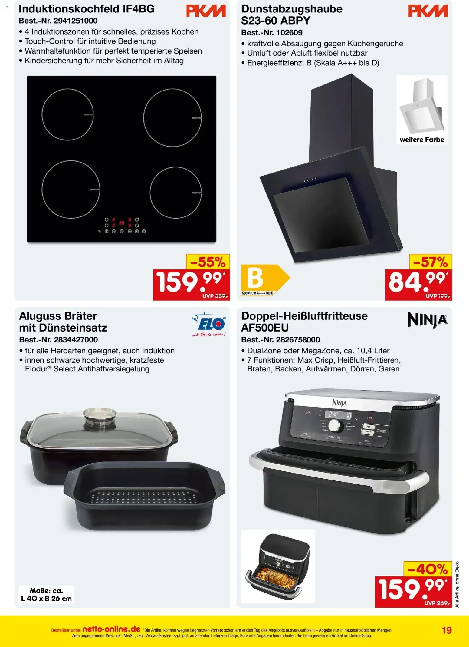 Netto Marken-Discount Online-Angebote Oktober (ab 01.10.2026) » Angebote van 1 oktober tot 31 oktober 2026 - Folder pagina 19