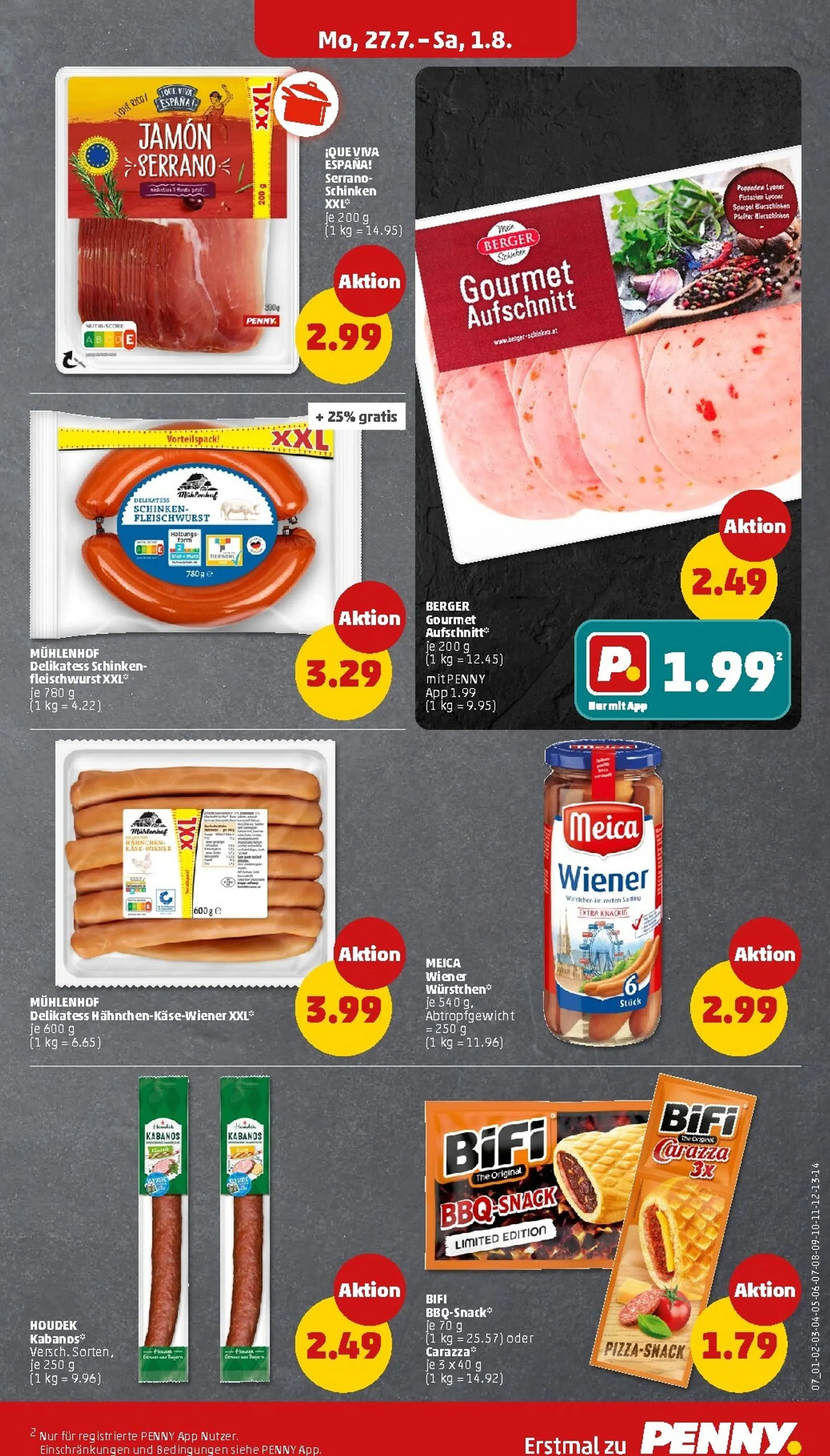 PENNY Prospekt nächste Woche – von Montag 27.07.2026 bis Samstag 01.08.2026 von 27. Juli bis 1. August 2026 - Prospekt seite 11