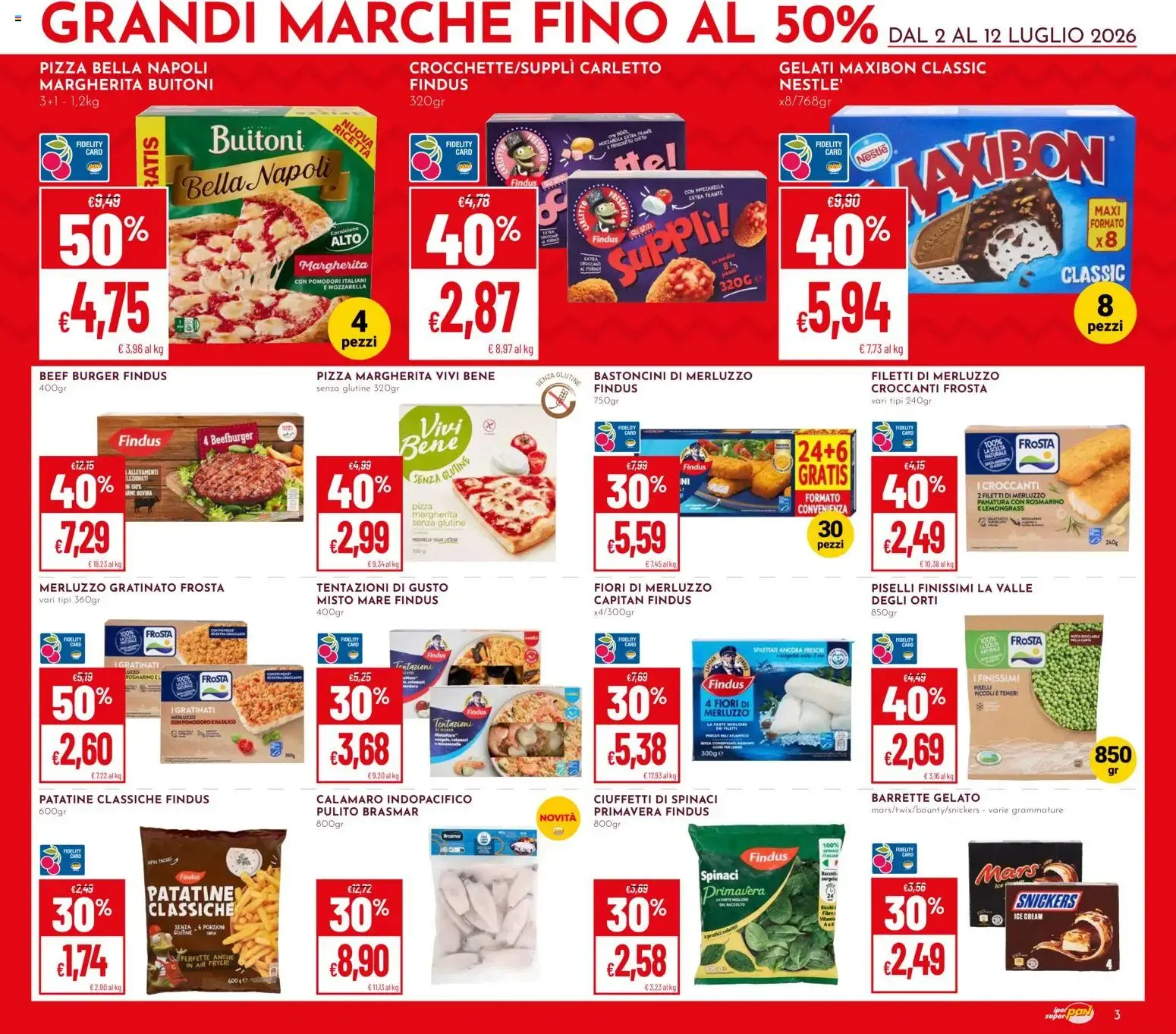 Iper Pan & Superpan: Grandi Marche fino al 50% da 2 luglio a 12 luglio di 2026 - Pagina del volantino 3