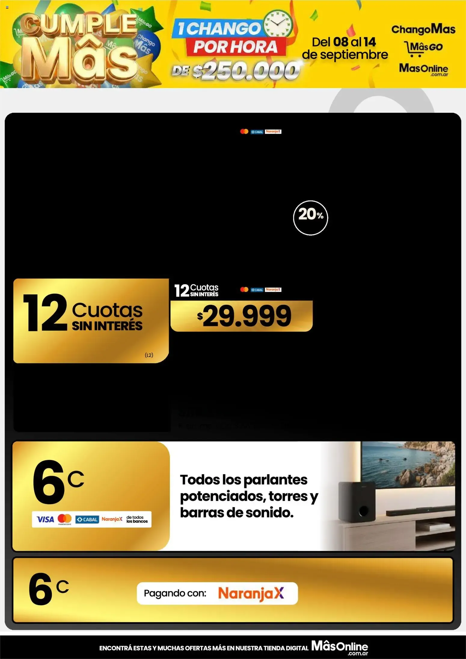 Ofertas de Changomas Ofertas || del 08/09/2026 - 14/09/2026 || Catálogo 8 de septiembre al 14 de septiembre 2026 - Página 9 del catálogo