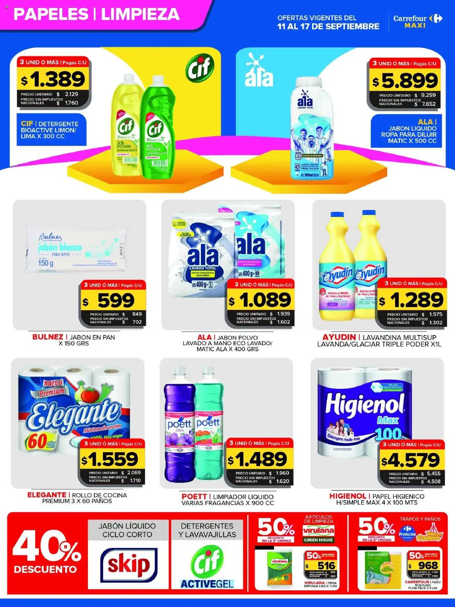 Ofertas de Carrefour Maxi catálogo del 11/09/2026 - 17/09/2026 11 de septiembre al 17 de septiembre 2026 - Página 4 del catálogo