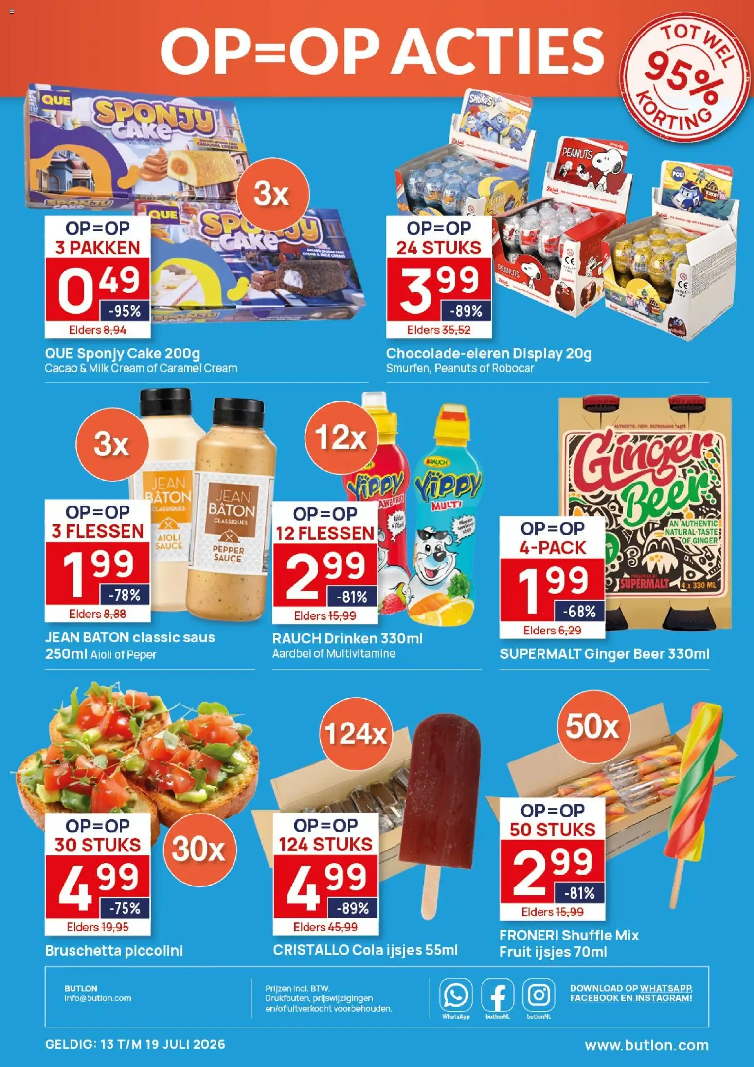 Butlon Boodschappen - Abnormaal lage prijzen en een bijzonder assortiment! van 13 juli tot 19 juli 2026 - Folder pagina 4