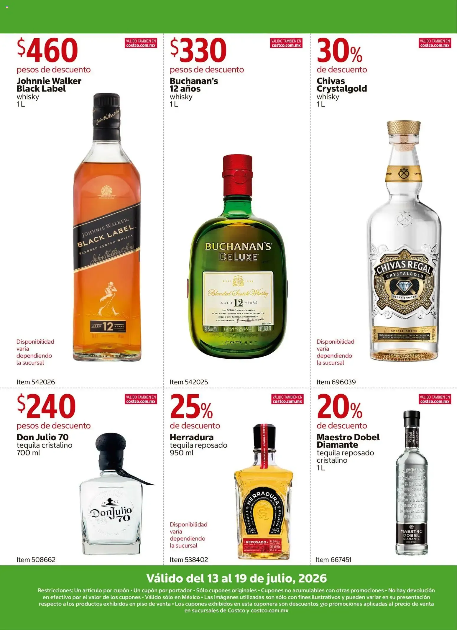 Catálogo de COSTCO WHOLESALE TEMPORADA de descuentos 13 de julio al 19 de julio 2026 - Pagina 2