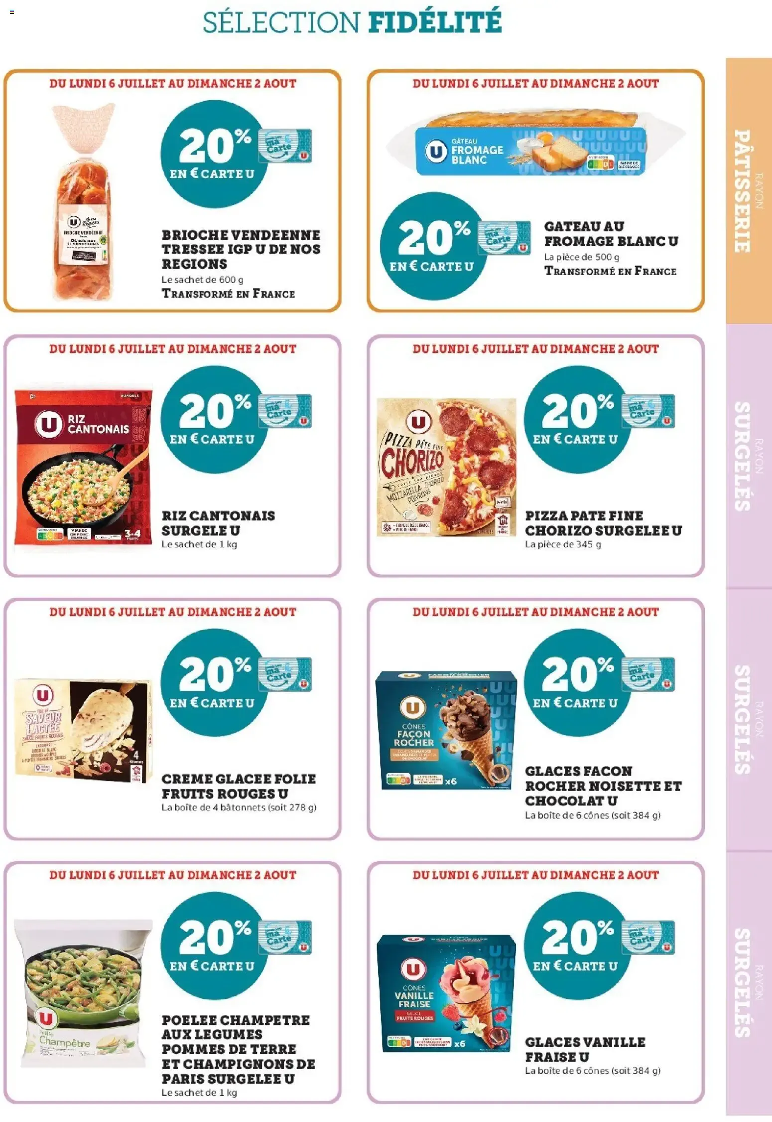 U Express - Ma sélection Carte U Juillet à partir du 06/07/2026 - promo en ligne du 6 juillet au 2 août 2026 - Catalogue page 10