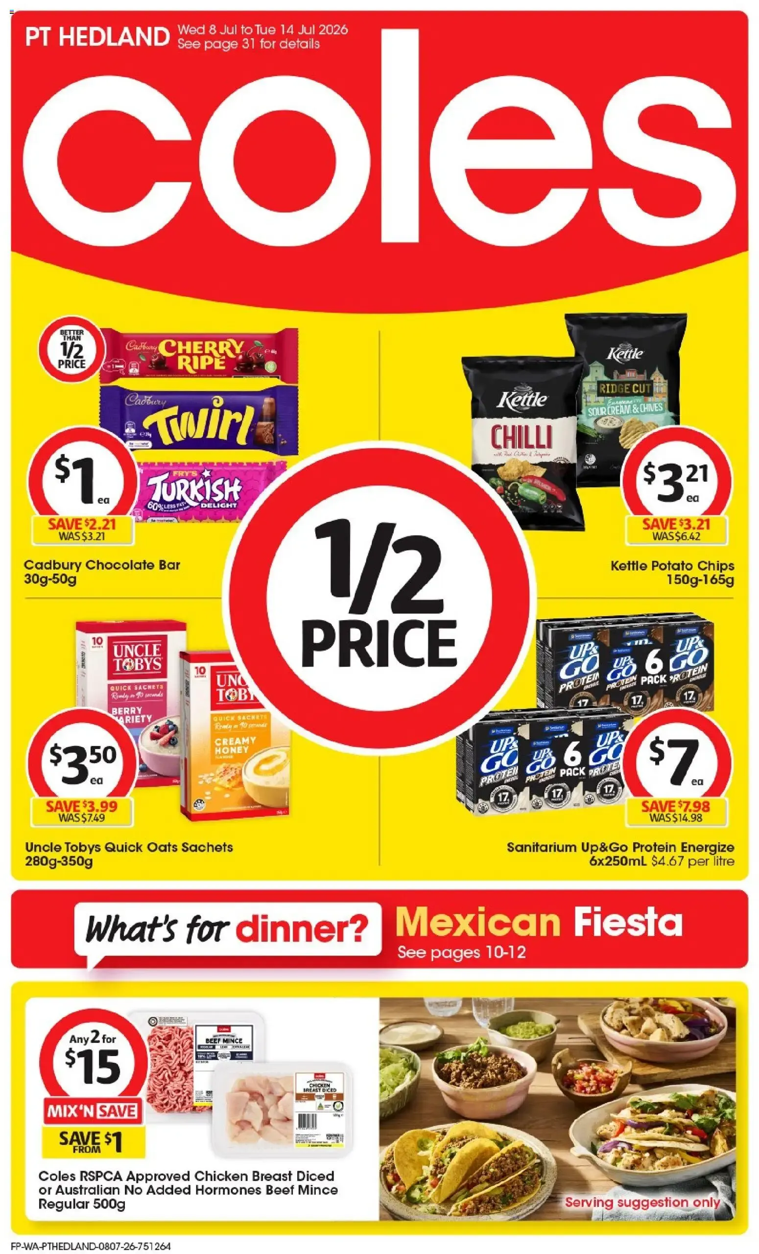 Coles catalogue valid from 08/07/2026 > Online Australia - Catalogue valid from 8 July to 14 July 2026 - page 1