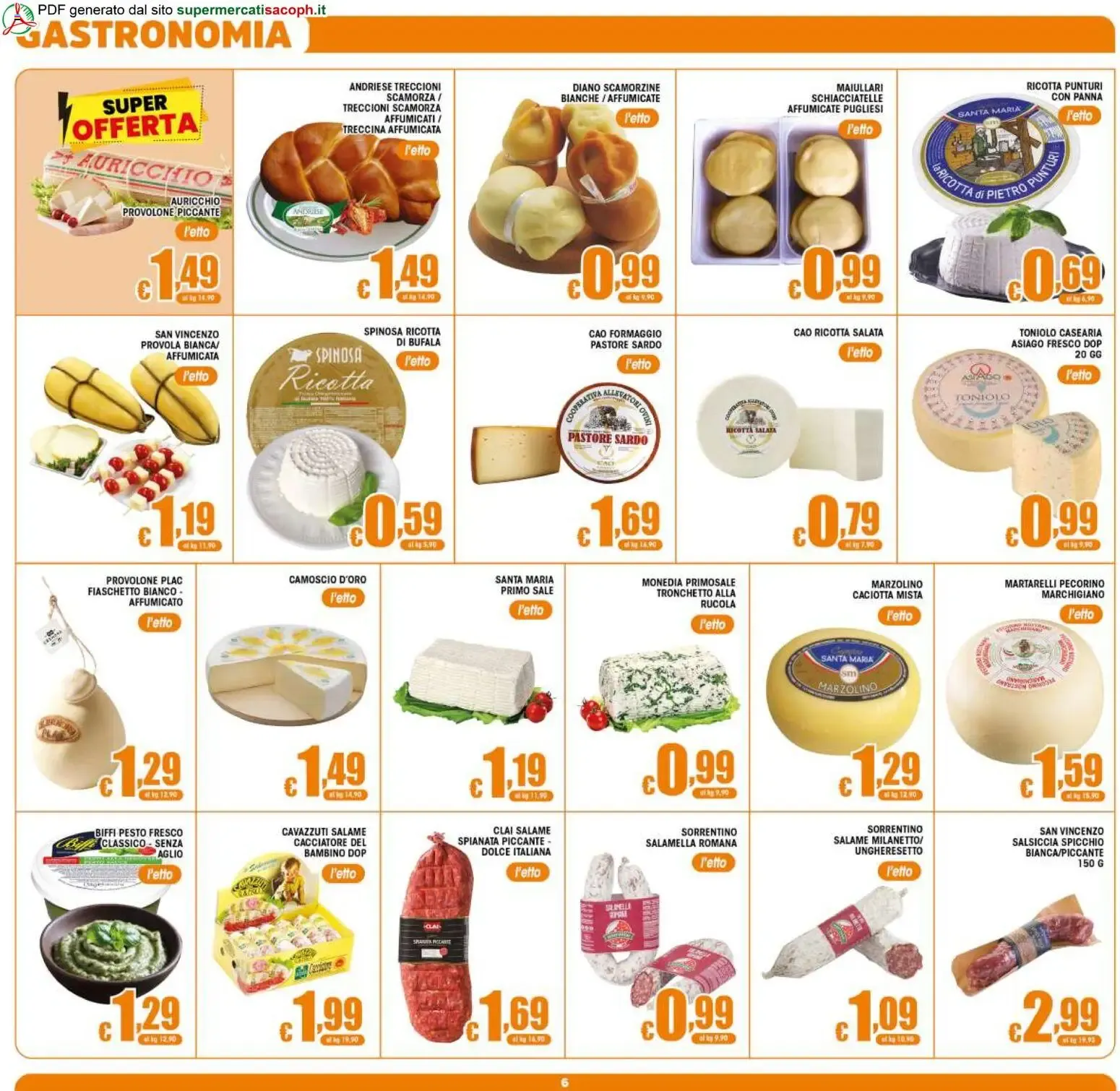 Sacoph volantino dal 10/07/2026 - online Offerte da 10 luglio a 21 luglio di 2026 - Pagina del volantino 6