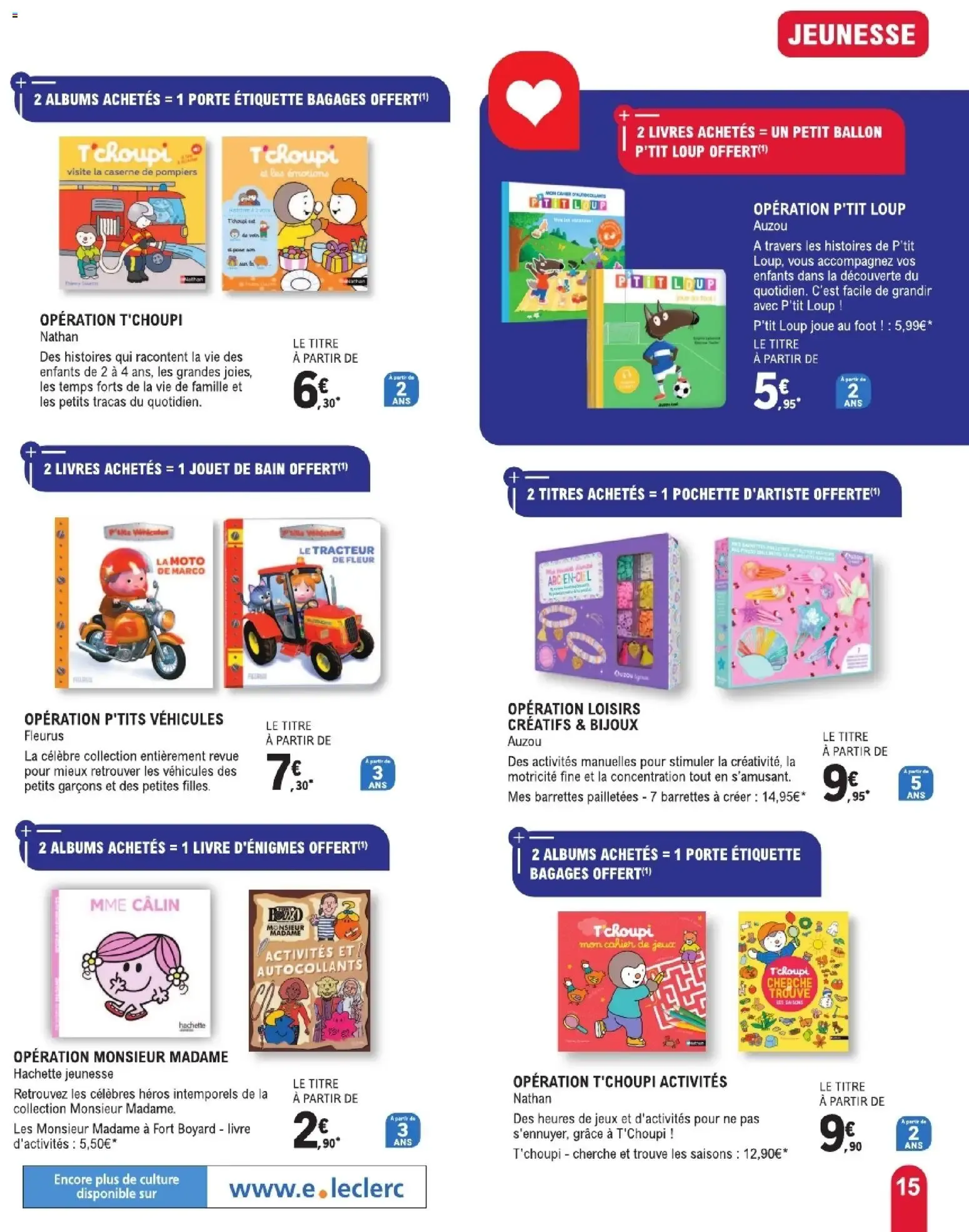 CULTURISSIMO du 9 juin au 27 juin 2026 - Catalogue page 15