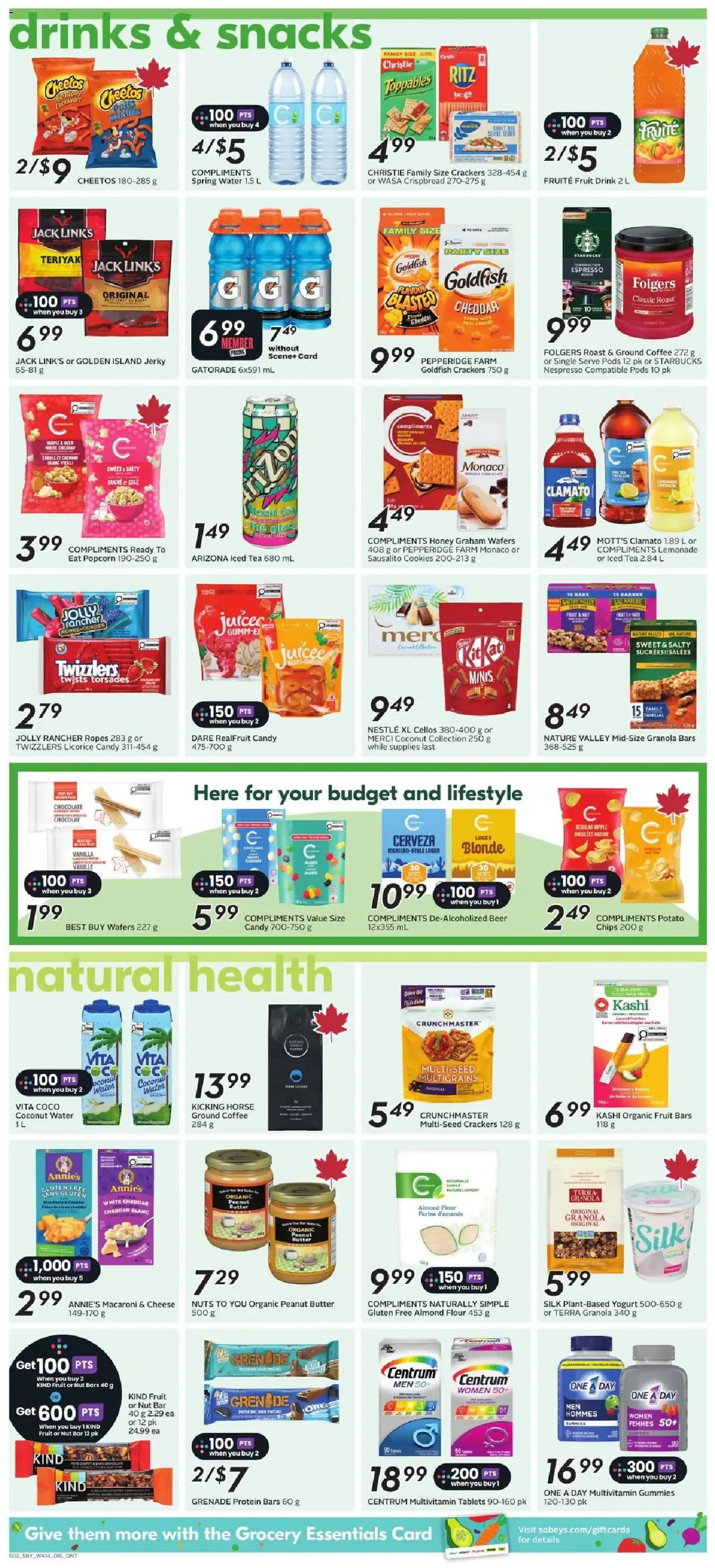Sobeys weekly flyer / circulaire from Jul 30, 2026 > weekly specials & deals from July 30 to August 5 2026 - flyer page 9