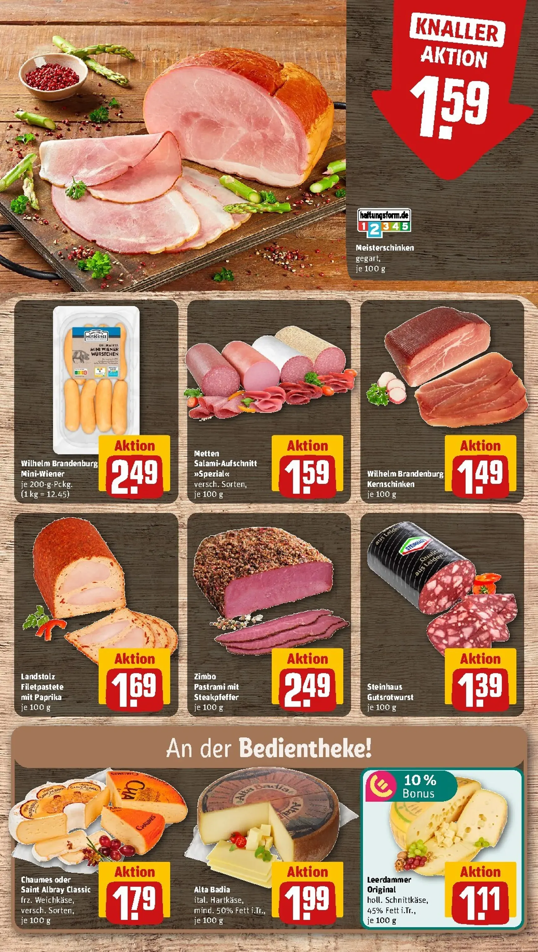 Rewe Prospekt – von Montag 31.08.2026 bis Samstag 05.09.2026 von 31. August bis 5. September 2026 - Prospekt seite 9