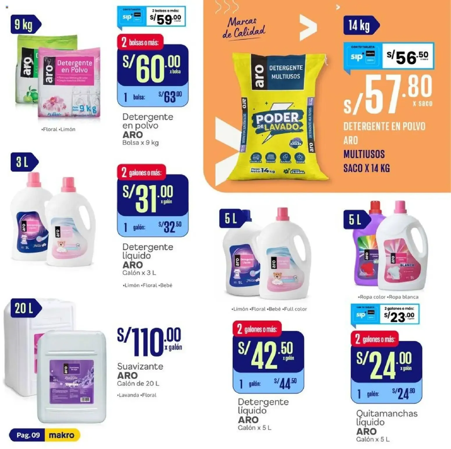 Catalogo de Makro - Ahorrando al por mayor con Marcas de Calidad 10 de setiembre al 23 de setiembre 2026 - Pag 9