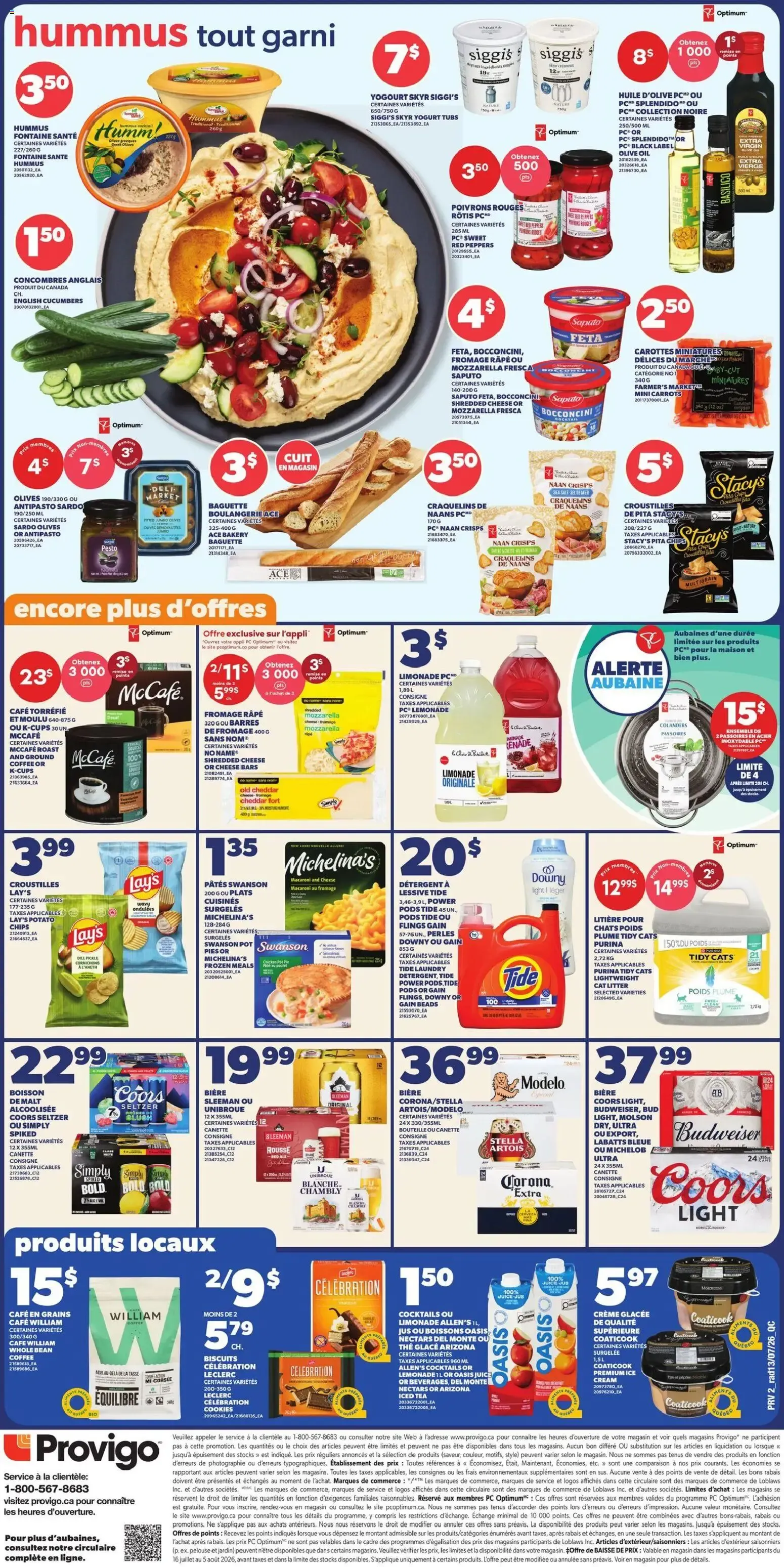 Provigo weekly flyer / circulaire from Jul 16, 2026 > weekly specials & deals from July 16 to July 22 2026 - flyer page 2
