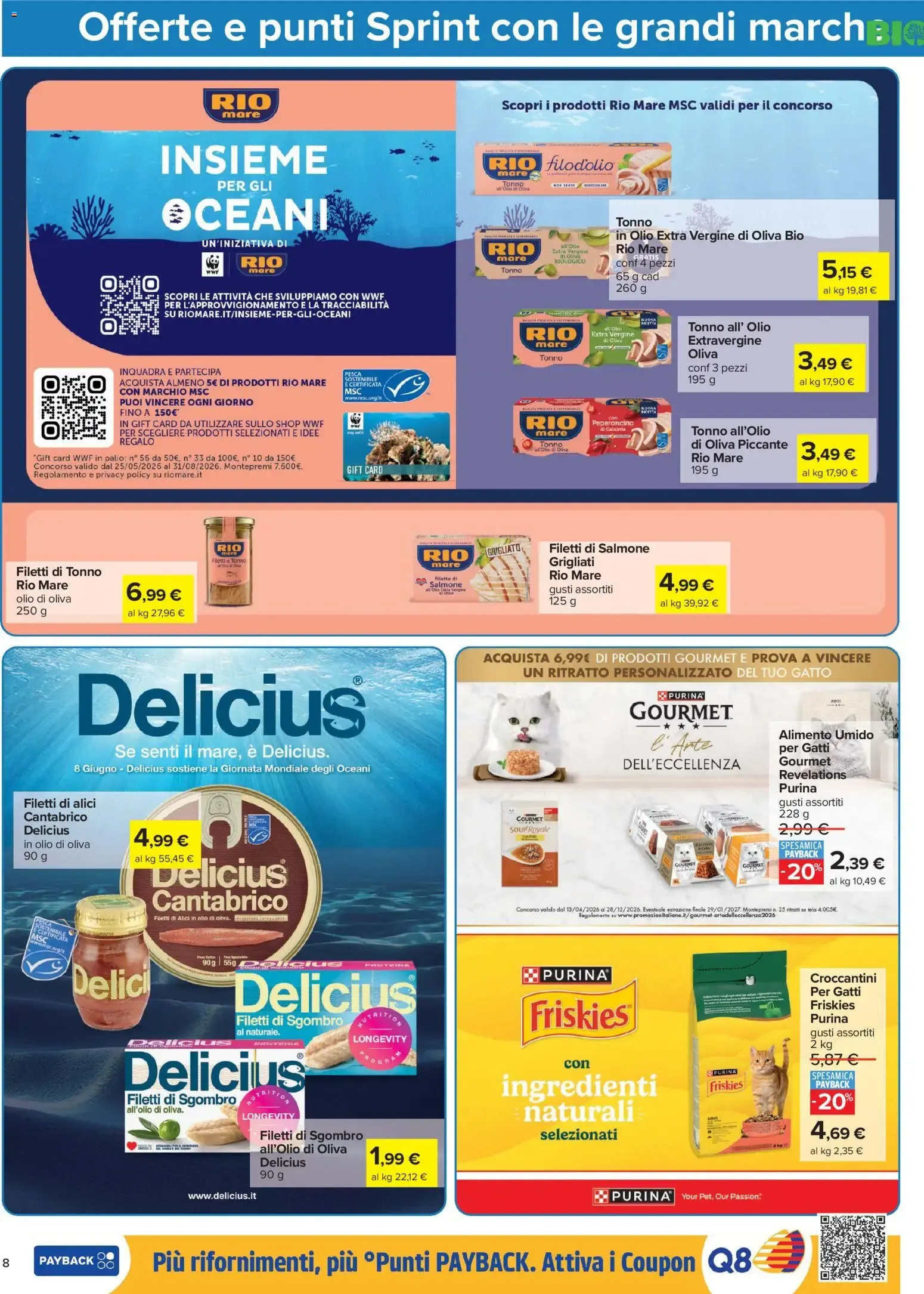 Nuovo Carrefour volantino Iper - Punti Sprint Payback dal 16/06/2026 > offerte anteprima 🛍️ da 16 giugno a 29 giugno di 2026 - Pagina del volantino 8