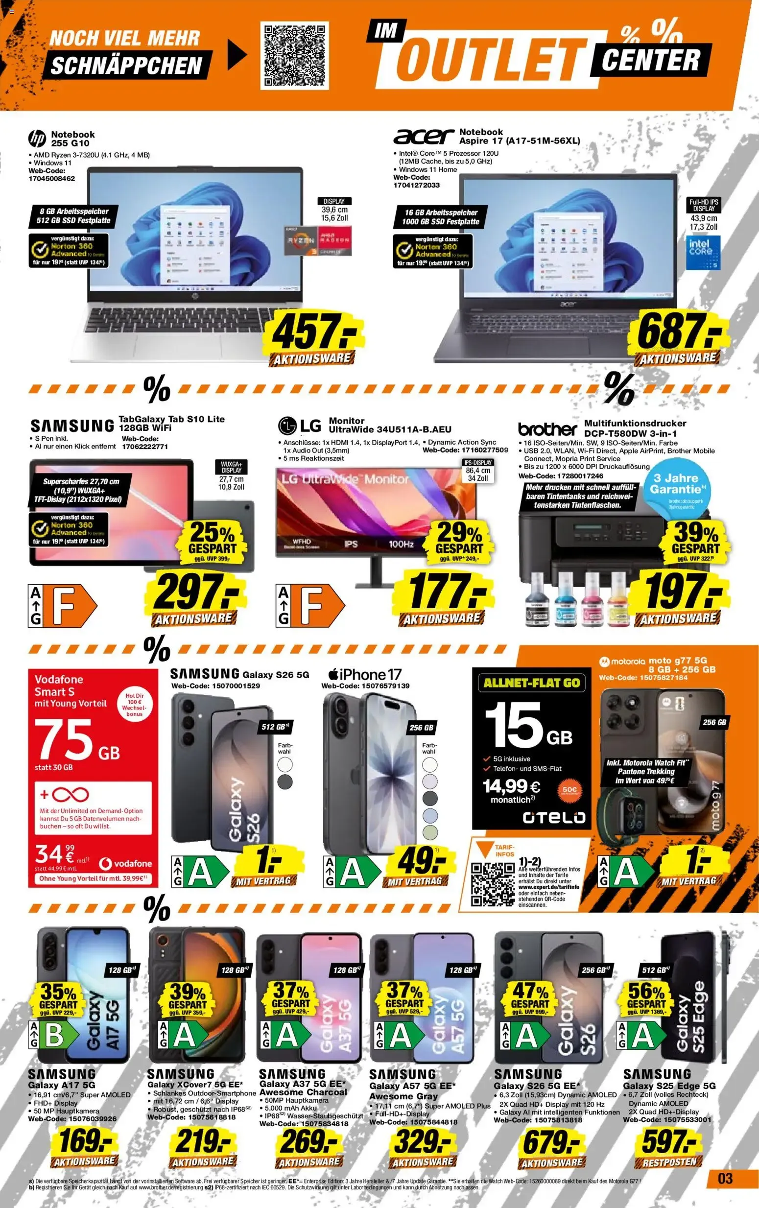 Expert Technikmarkt: Mega Outlet Sale von 7. August bis 13. August 2026 - Prospekt seite 3