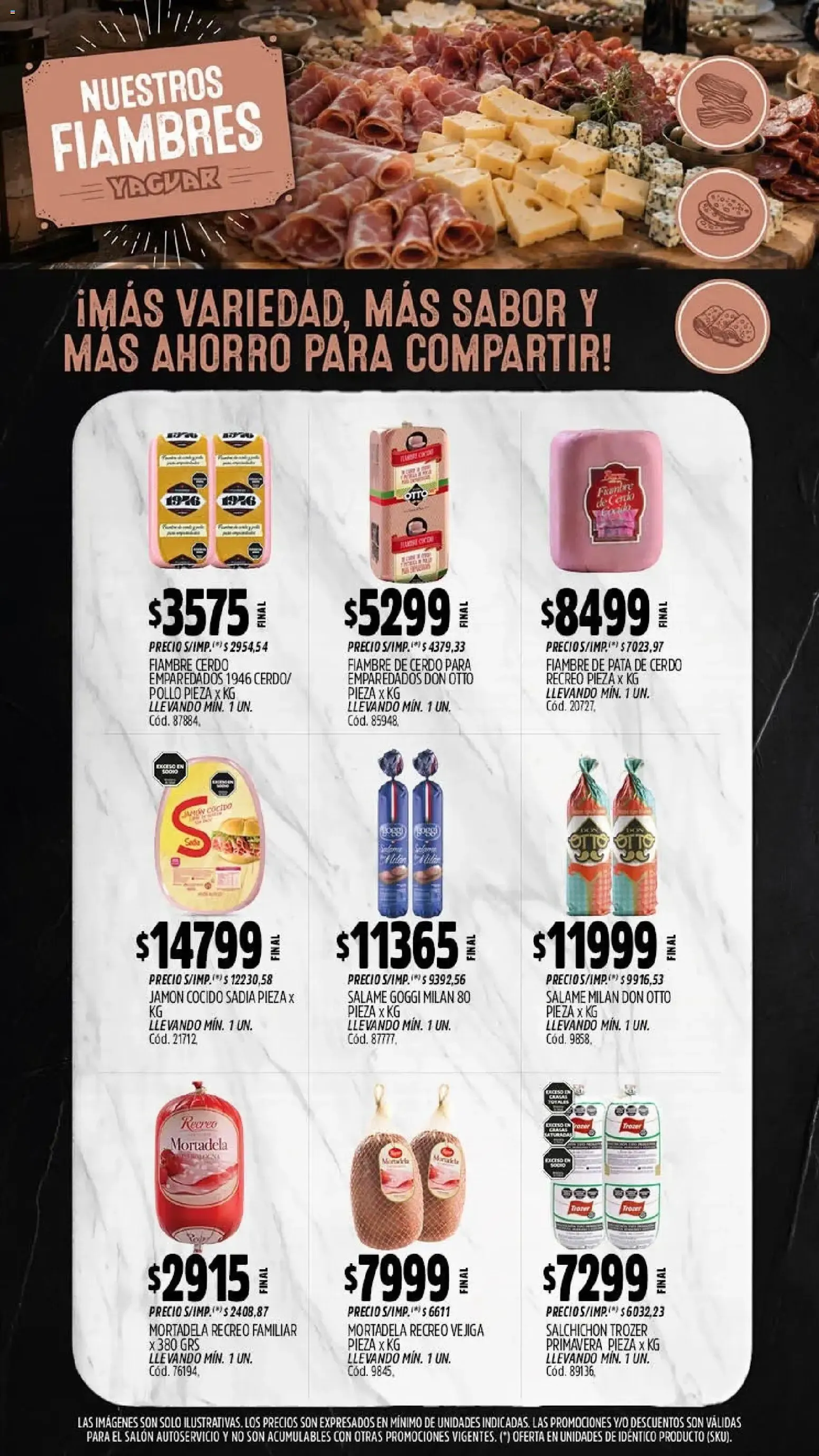Ofertas de Mayorista Yaguar - El Cumple del Año 38 26 de octubre al 31 de octubre 2026 - Página 9 del catálogo
