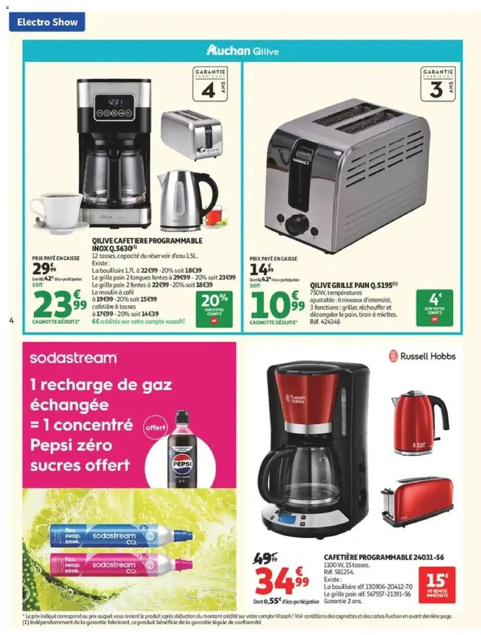 Auchan Electroshow à partir du 01/09/2026 - promo en ligne du 1 septembre au 13 septembre 2026 - Catalogue page 4