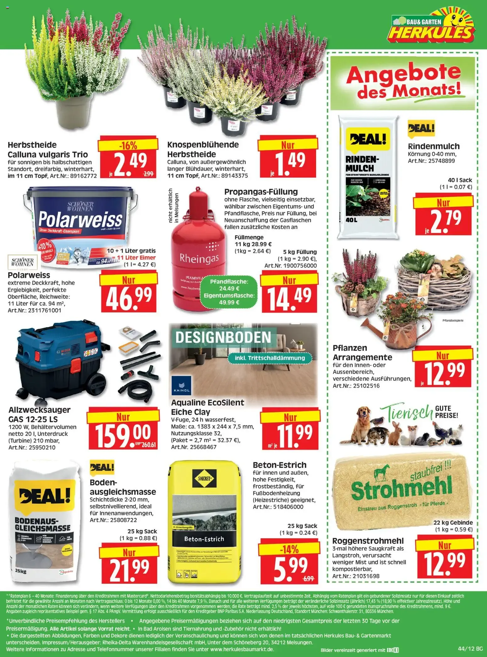 HERKULES Bau & Garten (ab 26.10.2026) zum Blättern von 26. Oktober bis 31. Oktober 2026 - Prospekt seite 11