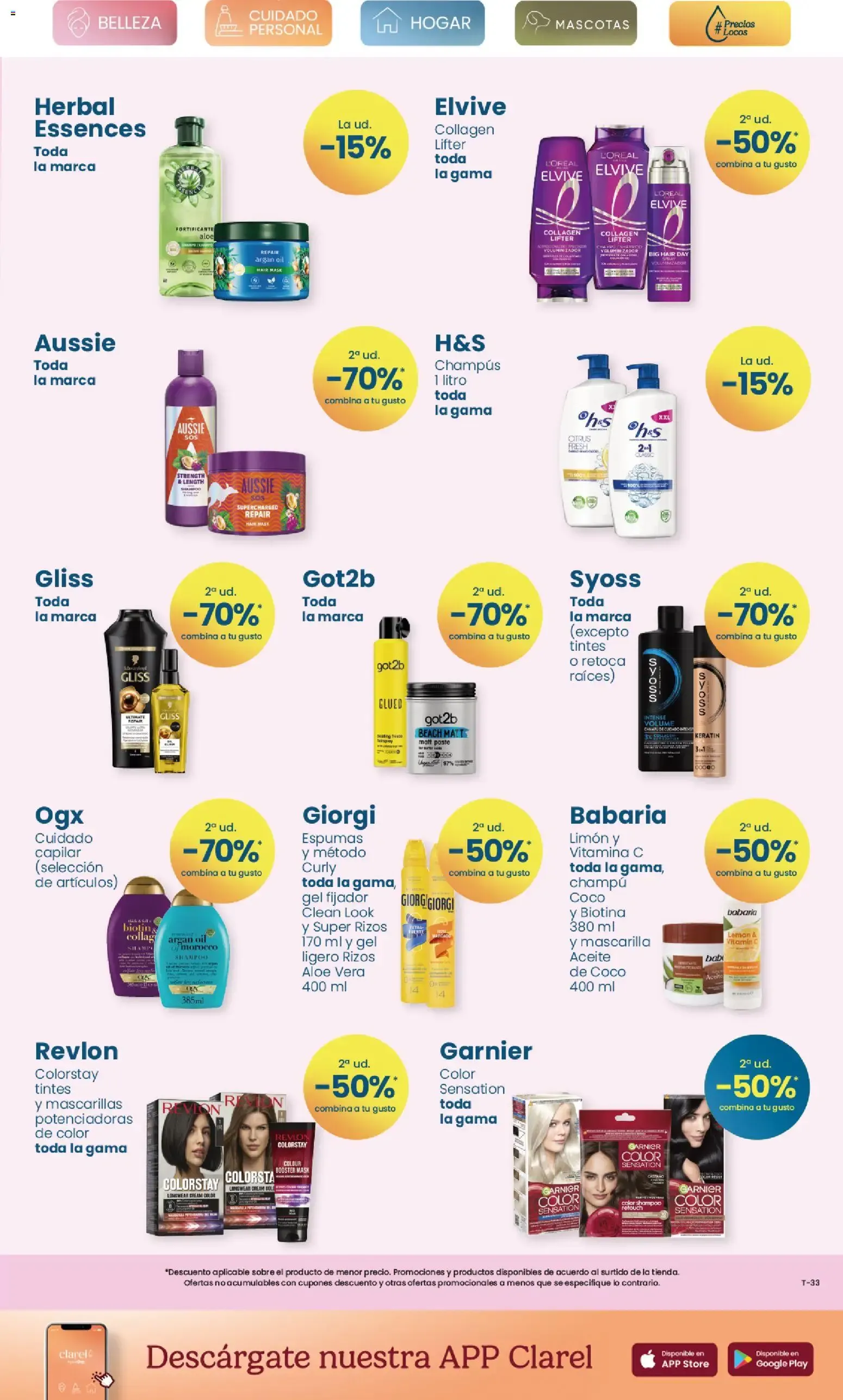Catálogo de Clarel: Sartenes exclusivas y promociones en belleza 26 de agosto al 8 de septiembre 2026 - Página 7