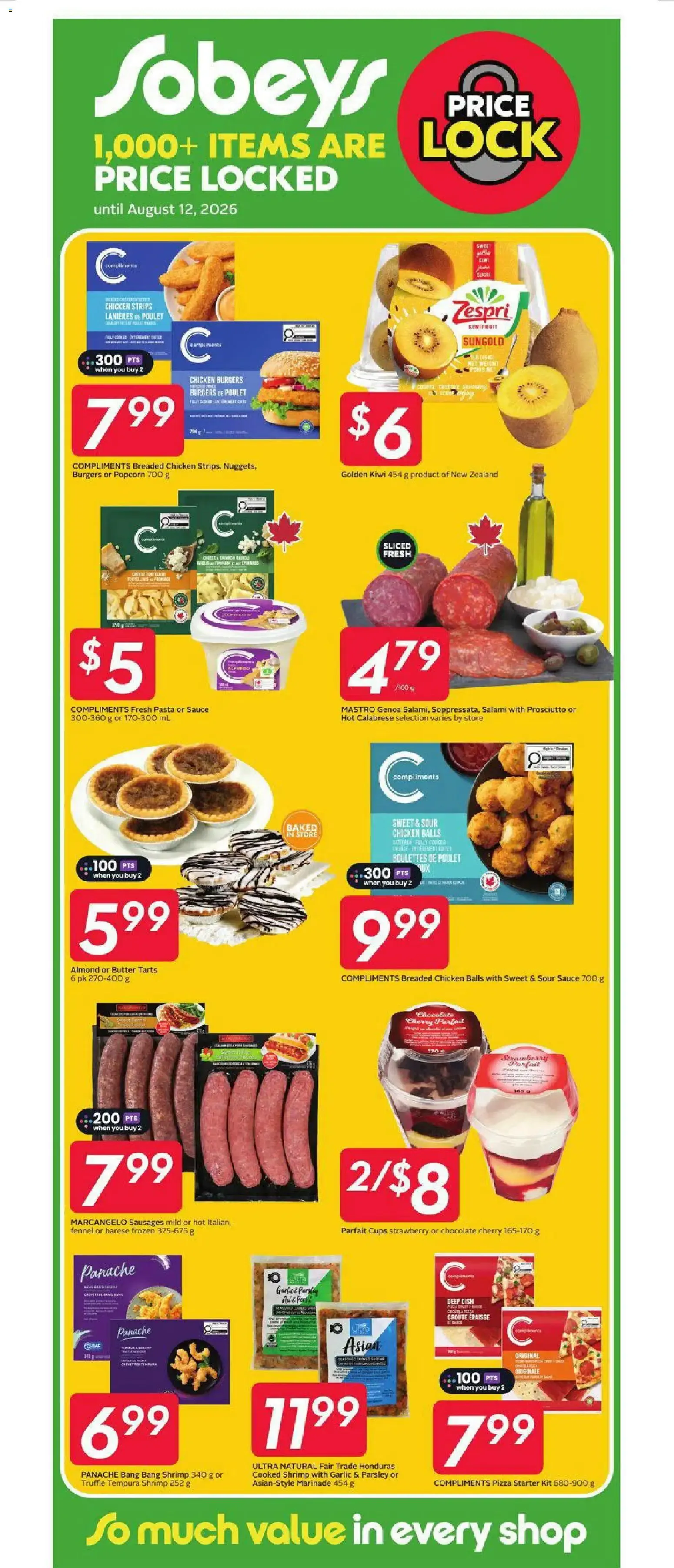 Sobeys weekly flyer / circulaire from Jul 9, 2026 > weekly specials & deals from July 9 to July 15 2026 - flyer page 18
